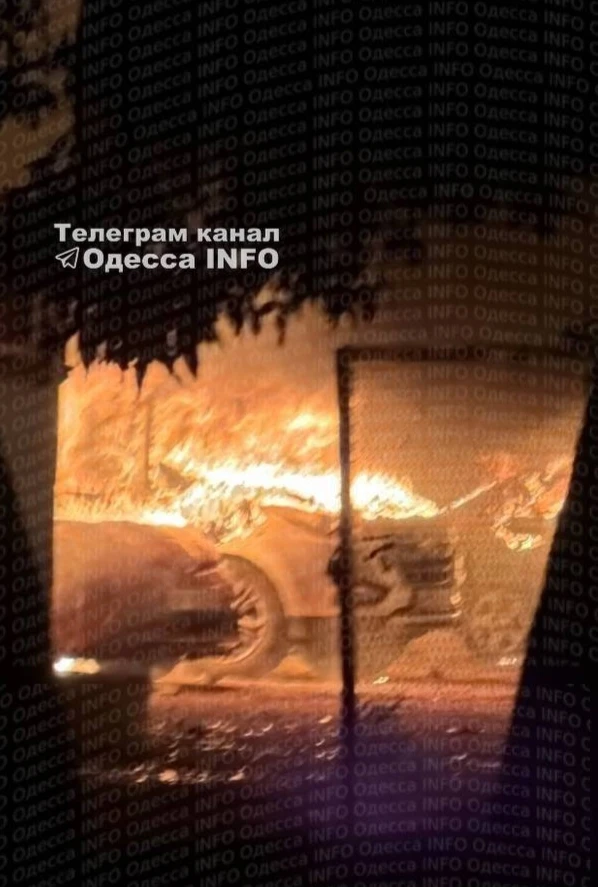 🇷🇺🇺🇦 Ночью Герани нанесли удар по вражеским объектам в Чабанке, Одесской области