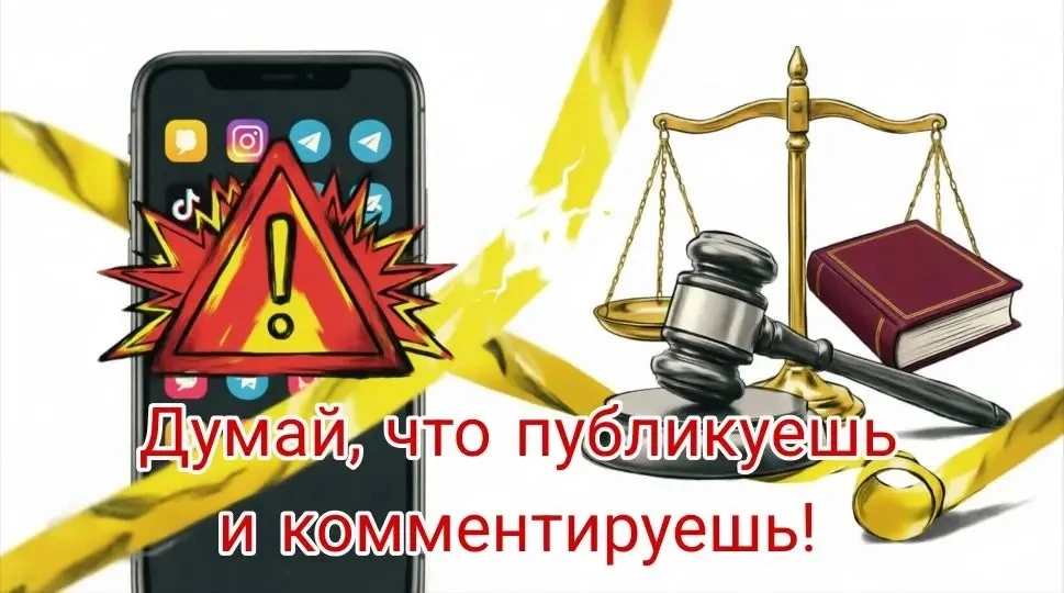 Интернет помнит всё‼️ ❌Что запрещено: - Оправдание терроризма - Пропаганда нацистской символики (сва
