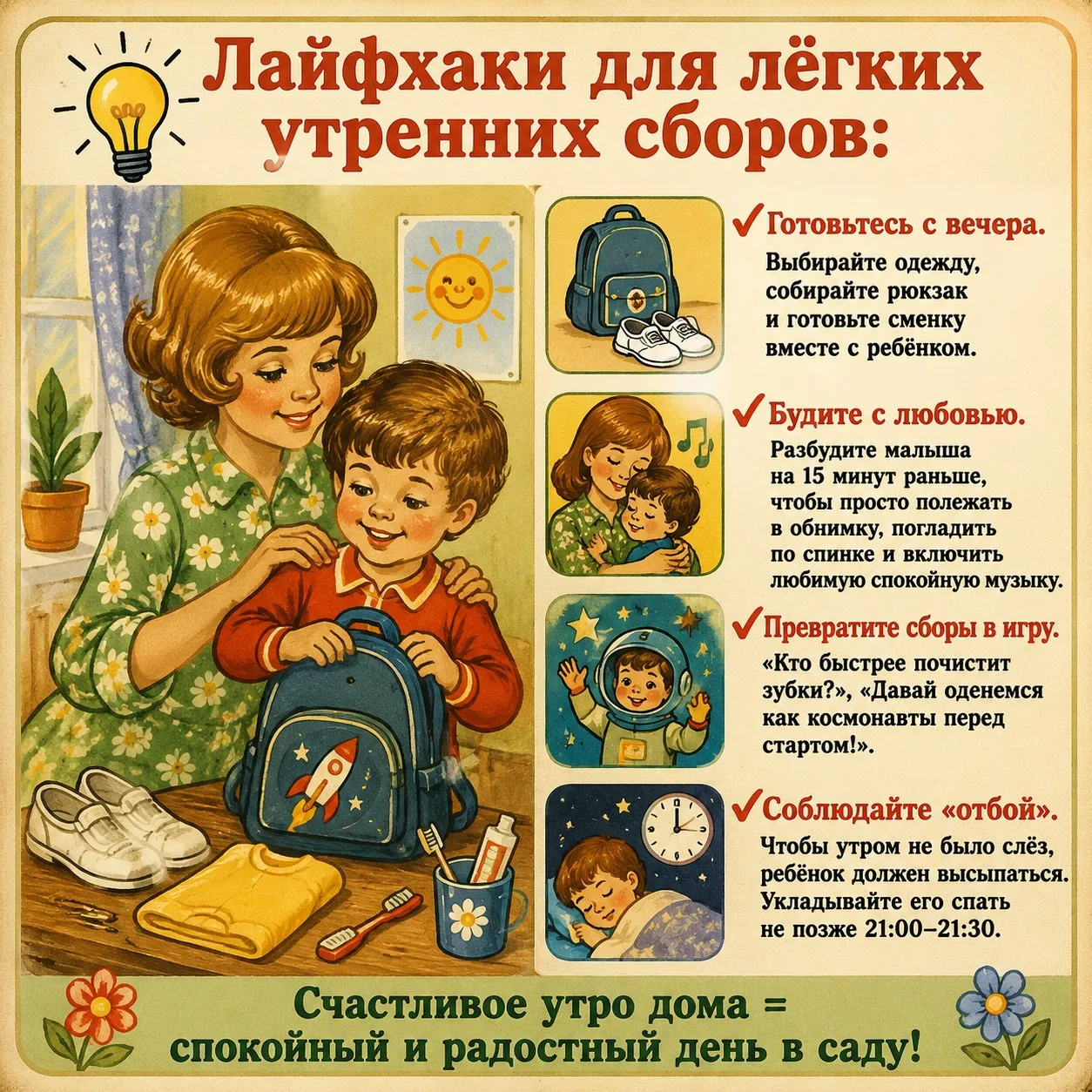 🕰 «Опять опаздываем...» Почему так важно приводить ребёнка в сад вовремя?

Дорогие родители! Мы пре