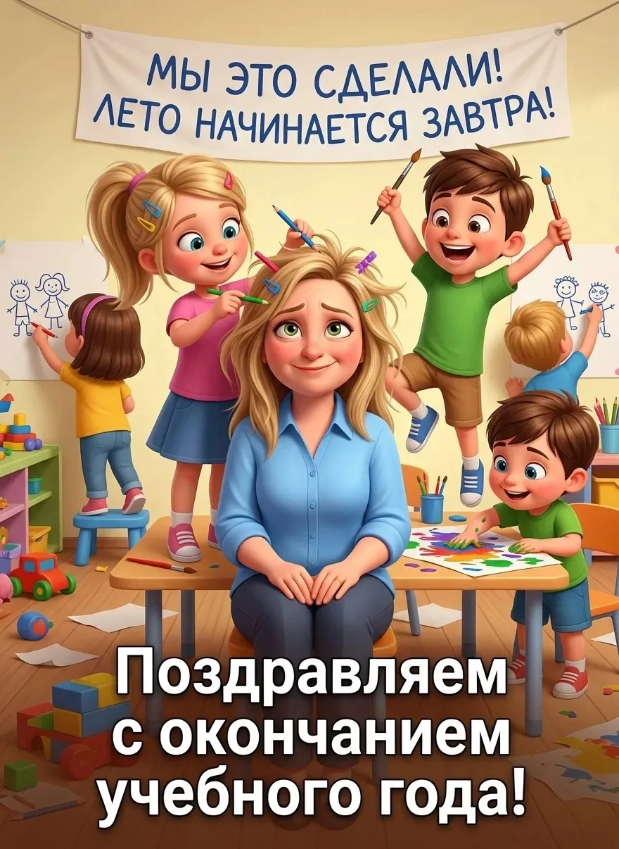 🎉 Учебный год ВЫДЕРЖАЛИ — теперь ВРЫВАЕМСЯ в ЛЕТО! 🎉