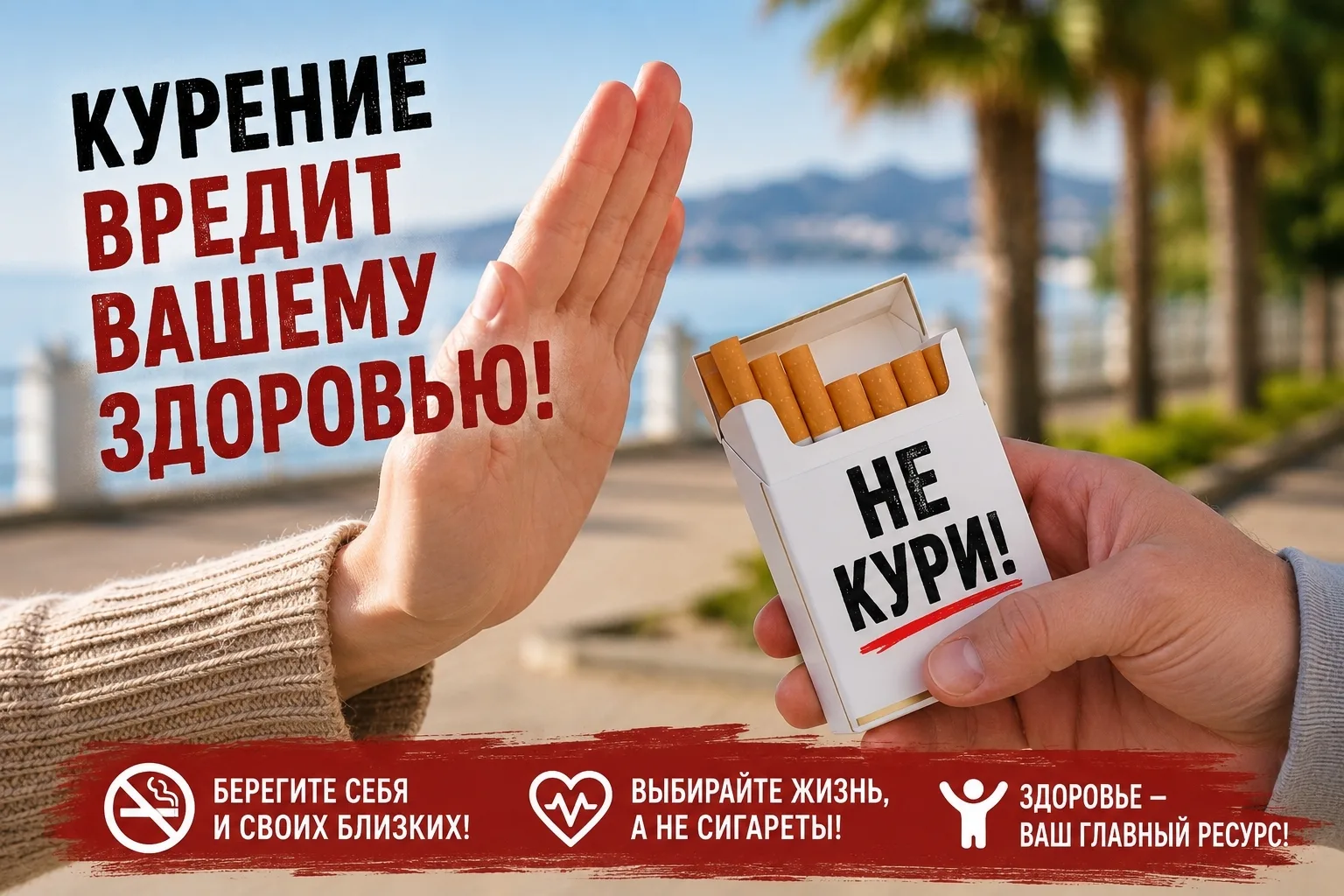 🚭 Неожиданно, но факт: Краснодарский край вошёл в топ-3 самых некурящих регионов России.

Согласно 