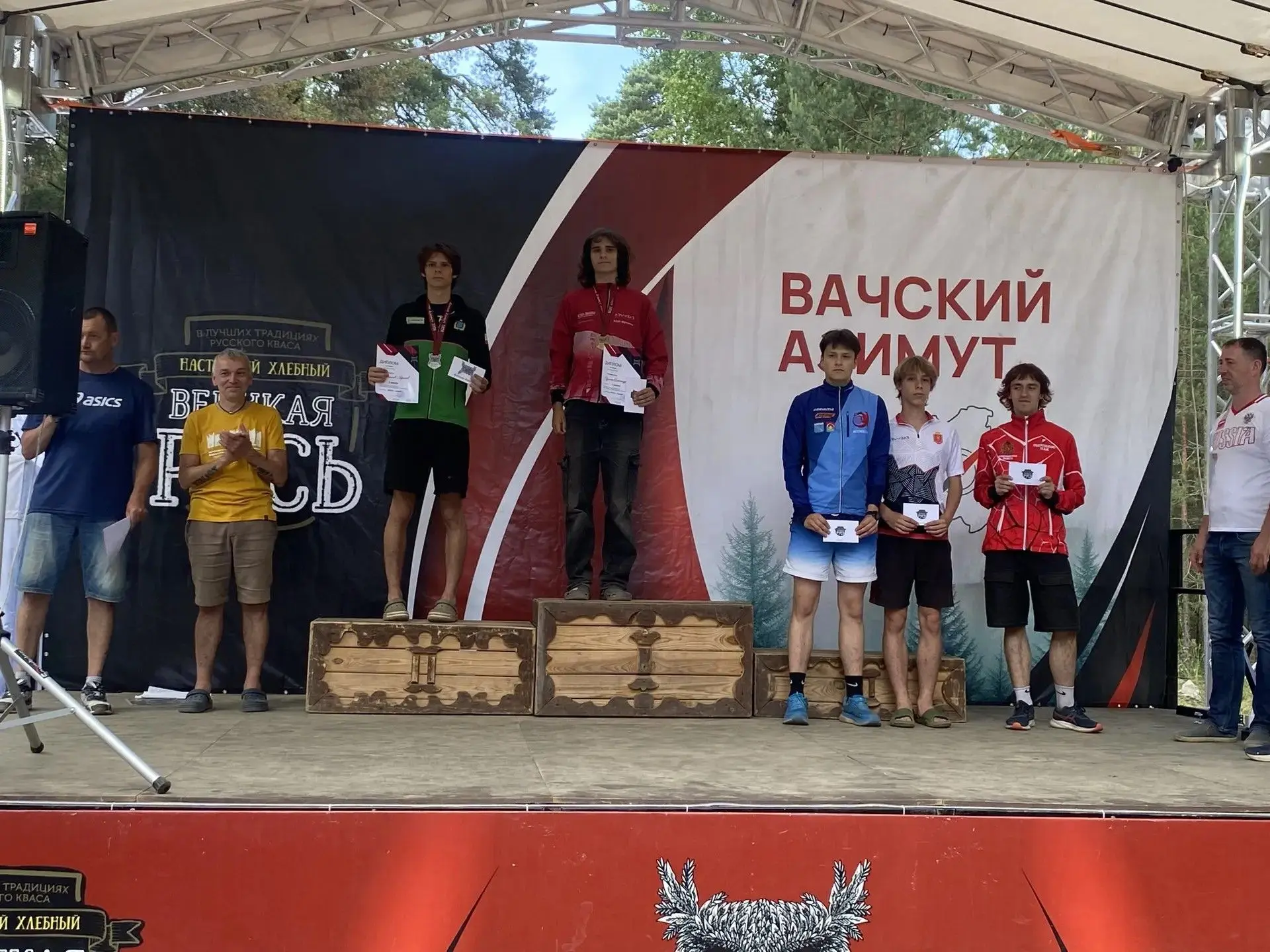 Всероссийские соревнования по спортивному ориентирования в нижегородской области! 
1 место Усихин Ал