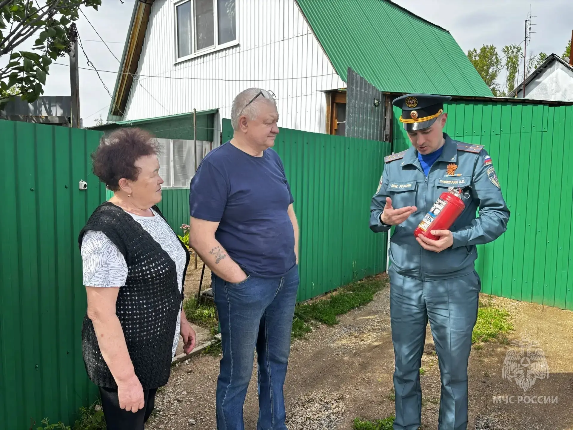 Профилактика пожаров: безопасность в приоритете для всех  В Похвистневском районе прошел профилактич