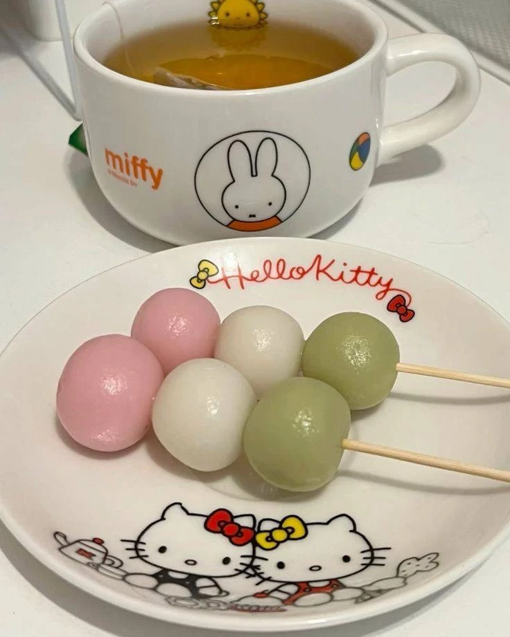 Приготовление данго 🍡