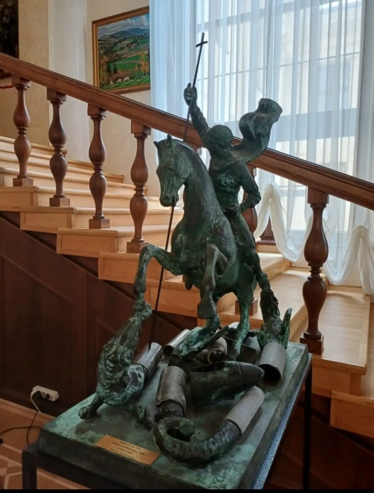 З. К. Церетели, “Добро побеждает зло”, модель памятника (1996 - 1997).