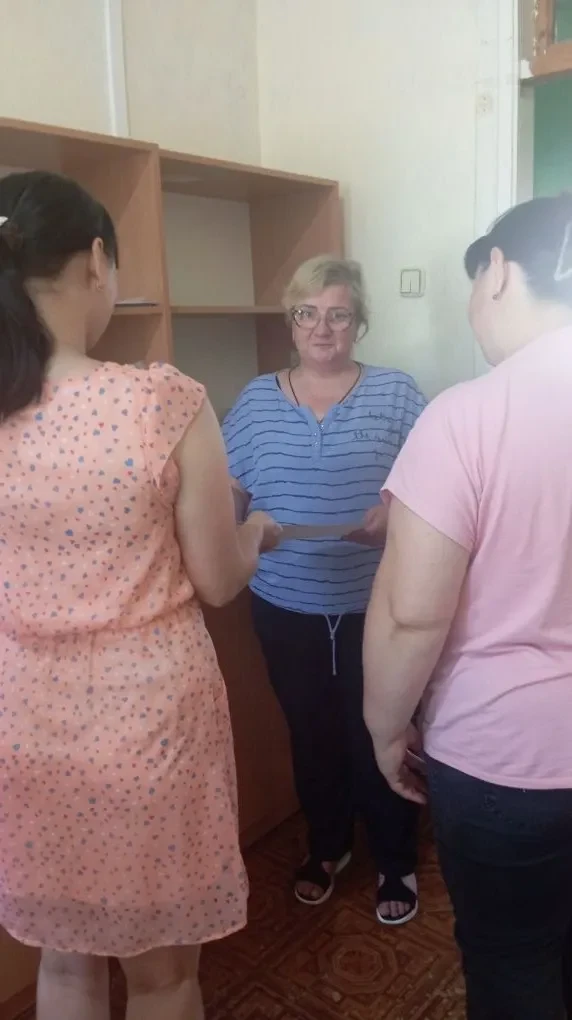 В отделении социальной помощи семьям с детьми Приазовского района с.Чкалово ГБУ «Комплексный центр с