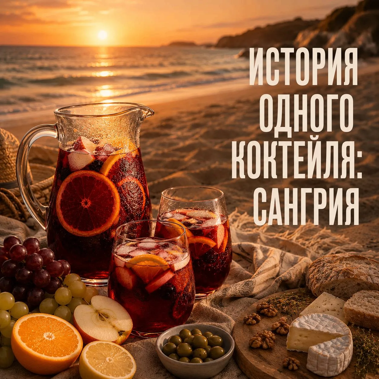 ИСТОРИЯ ОДНОГО КОКТЕЙЛЯ: САНГРИЯ