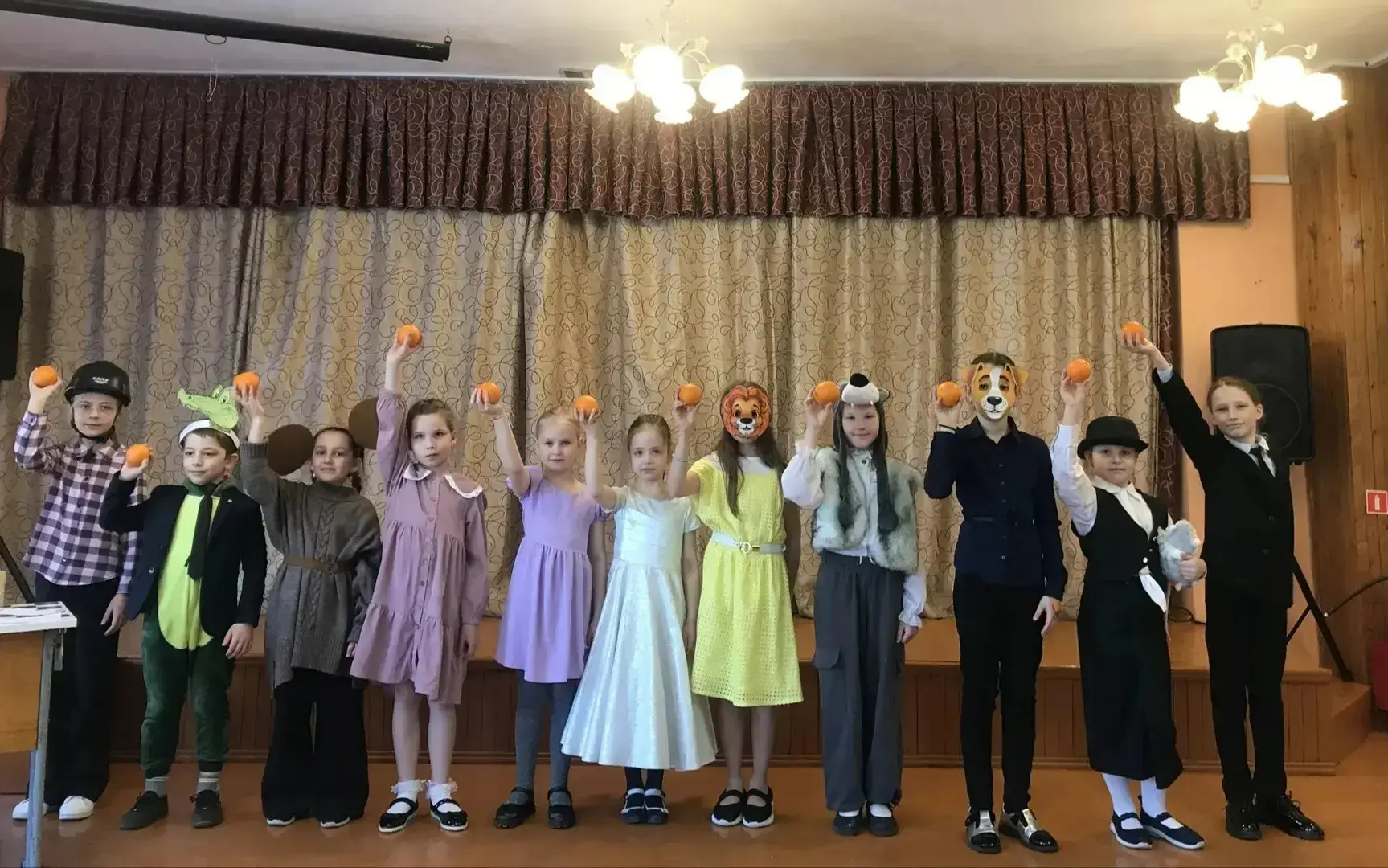 МБОУ "СОШ №1" (структурное подразделение с.Мишутино)   Сегодня в нашей школе состоялся показ спектак