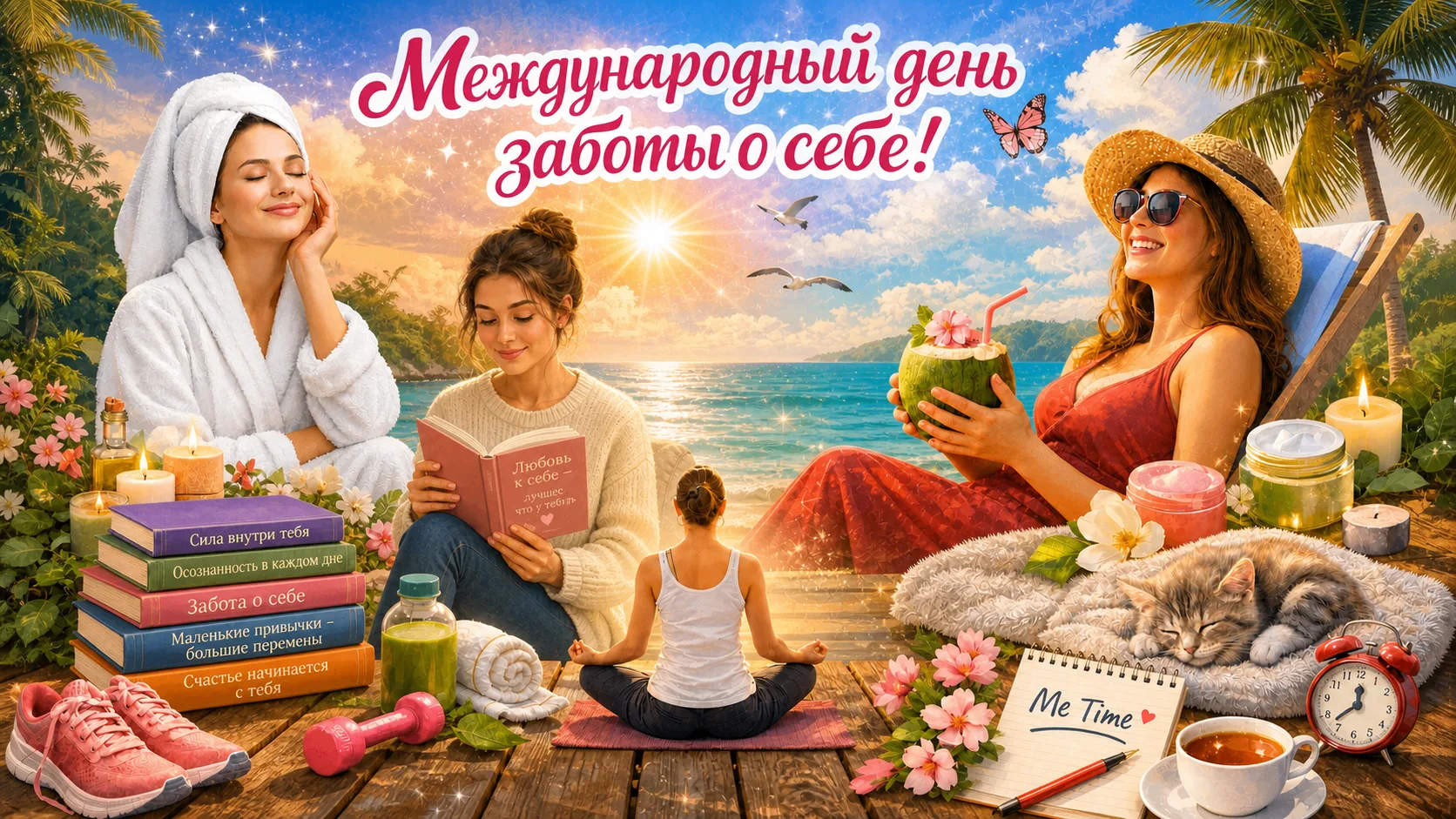 Сегодня — Международный день заботы о себе! Праздник, который зародился в 2011 году по инициативе пр