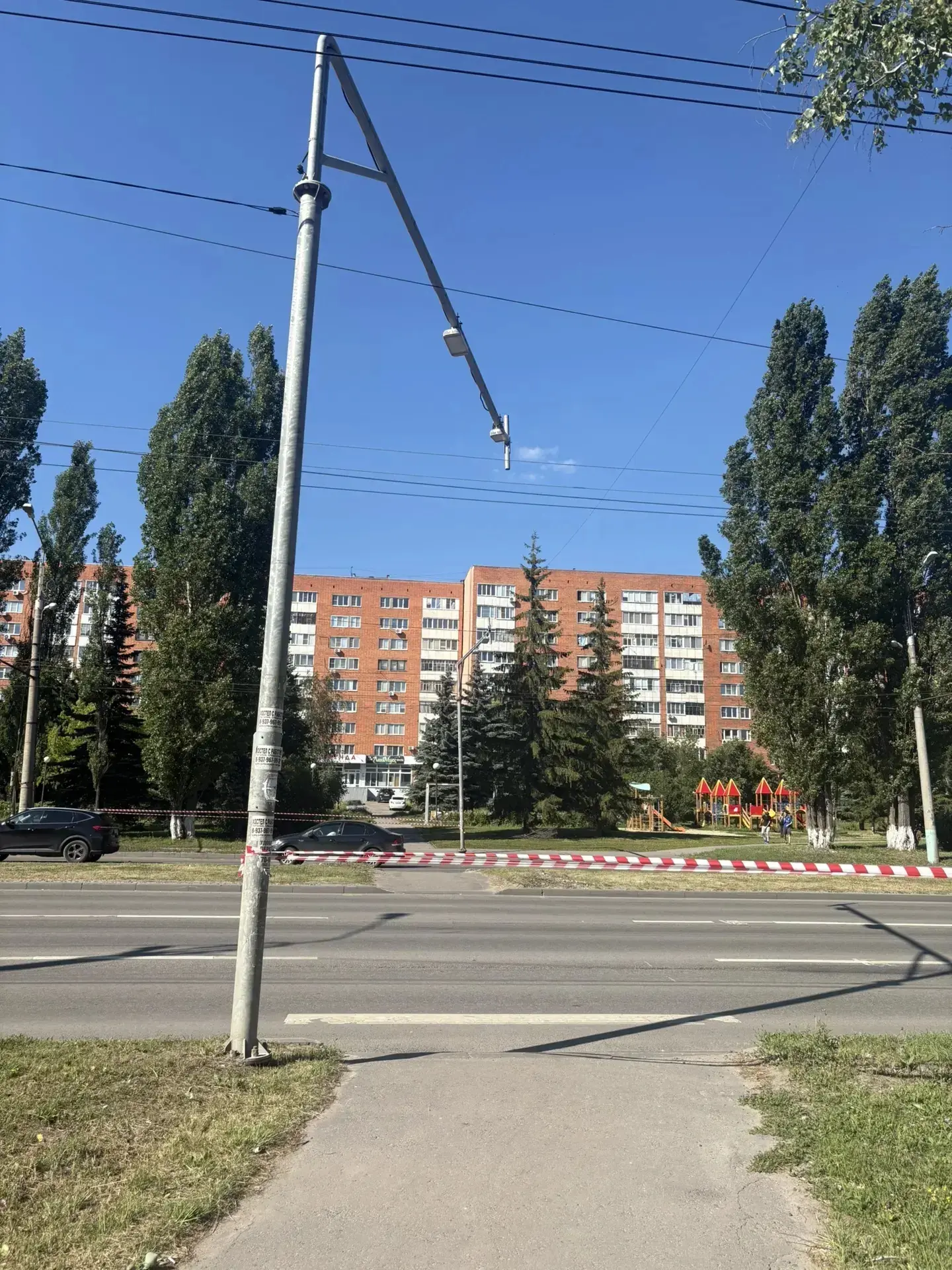 Пешеходный переход в районе дома № 30 на проспекте Строителей был ликвидирован по решен...
