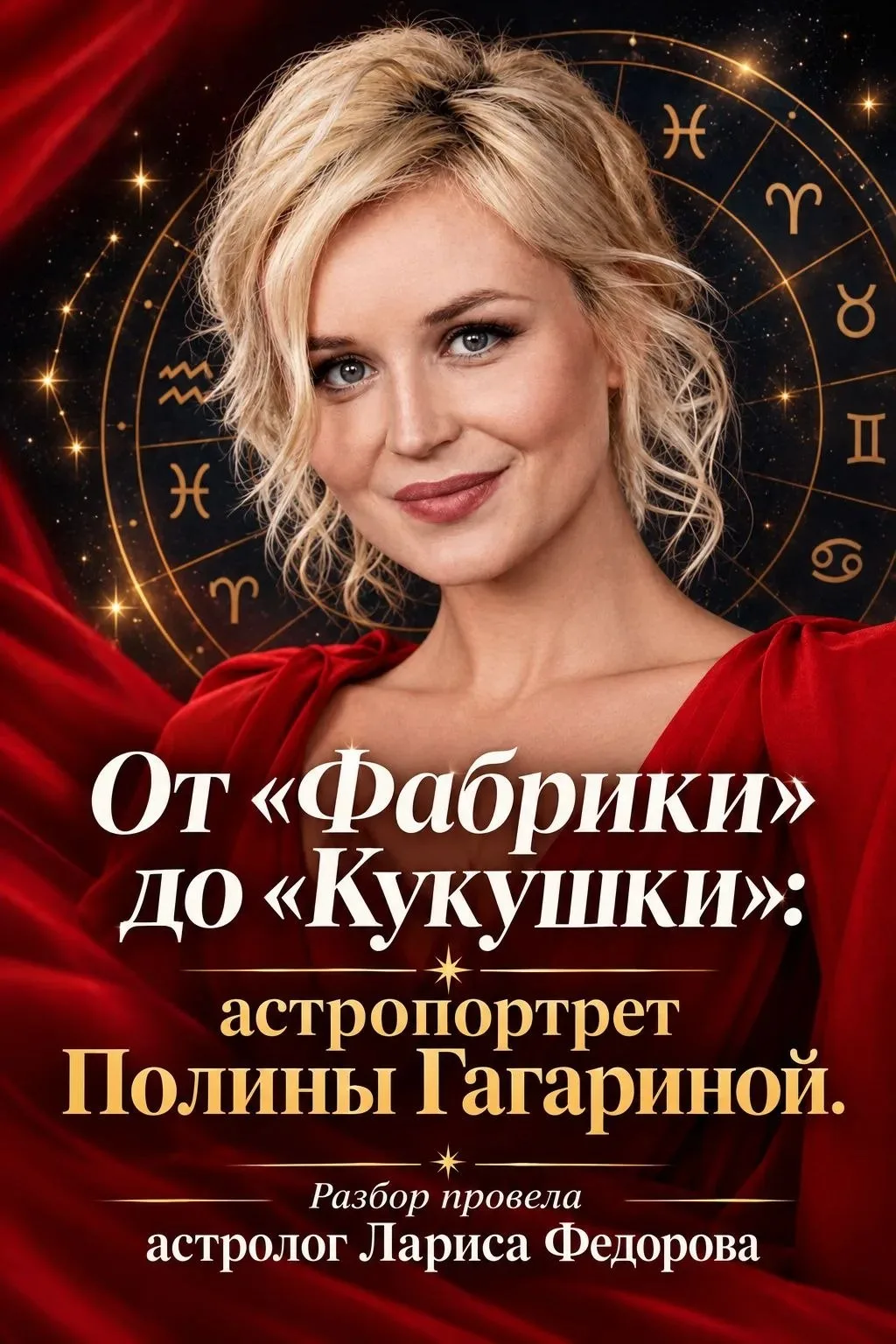 От «Фабрики» до «Кукушки»: астропортрет Полины Гагариной