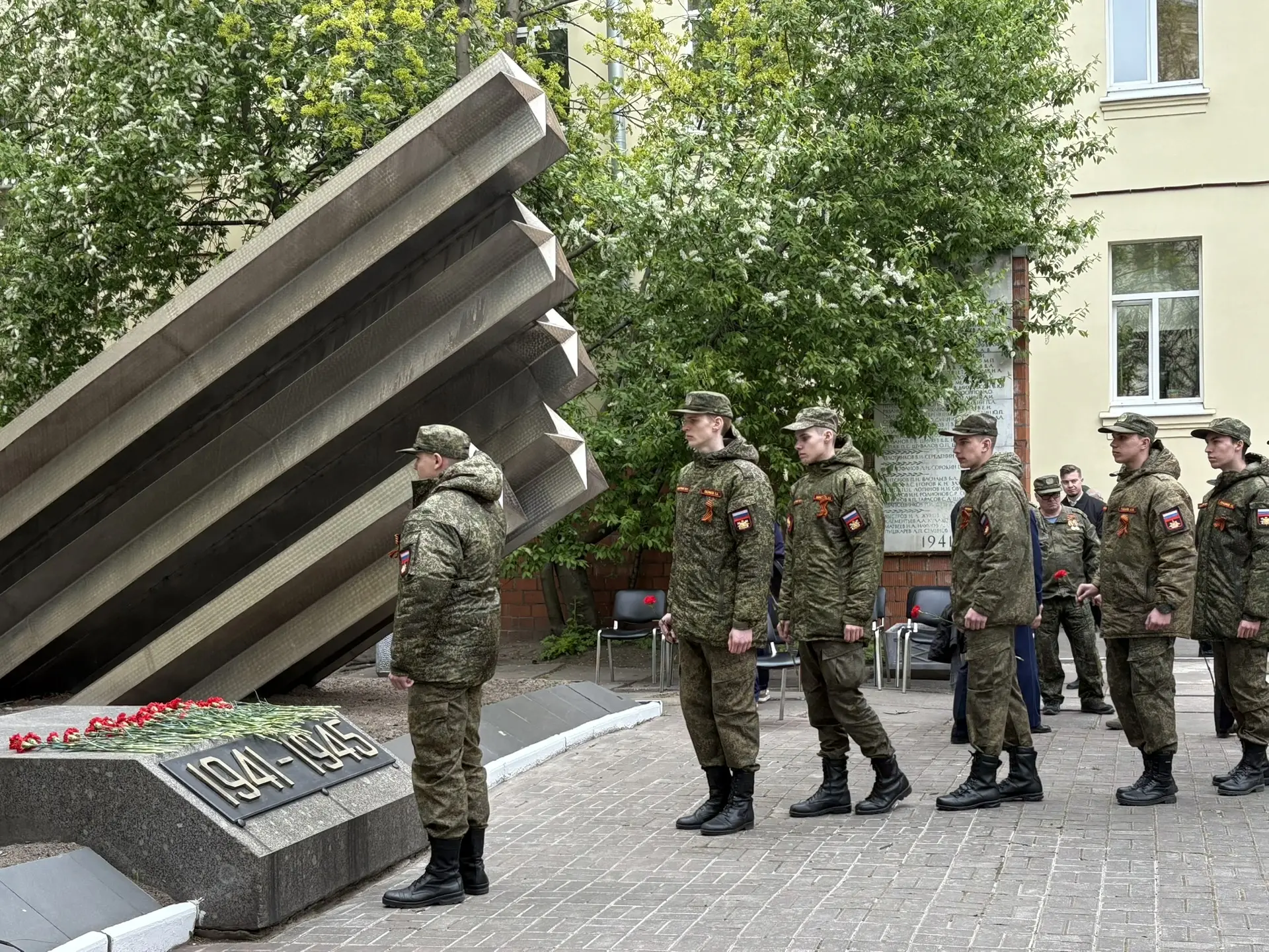 Сегодня в Военмехе прошел торжественный митинг, приуроченный к 81-ой годовщине Великой ...