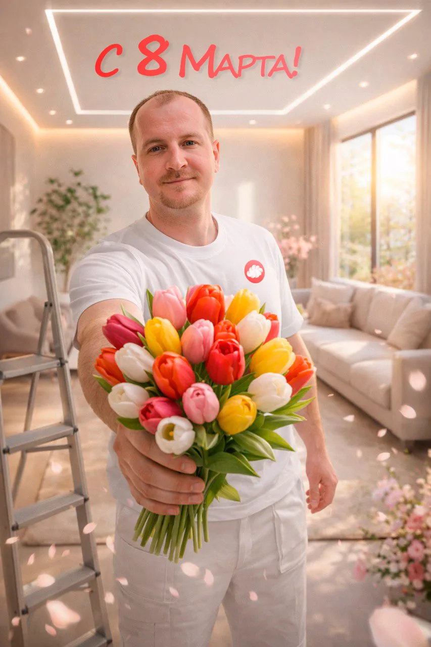 С Международным Женским днём! 🌷