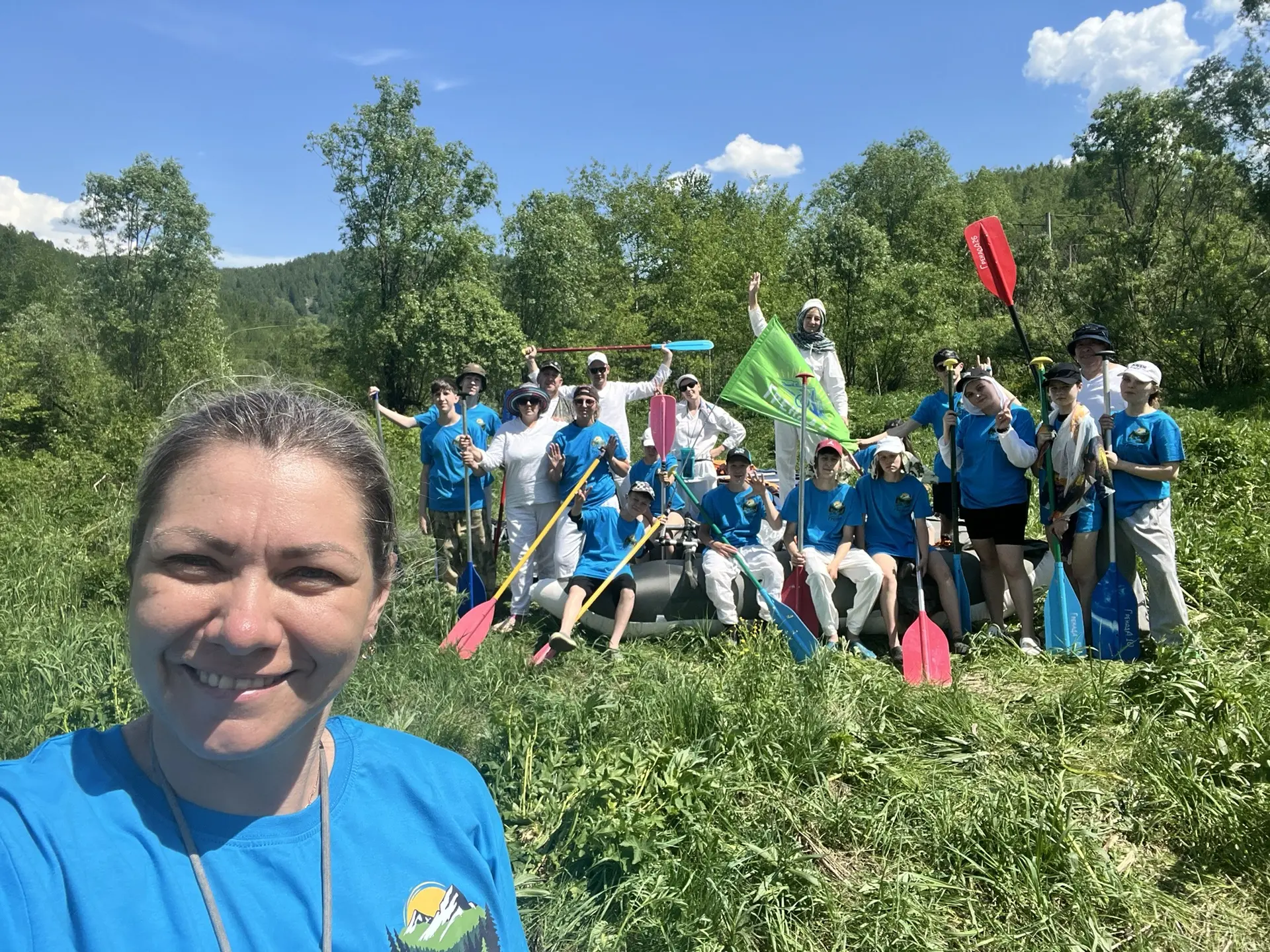 ✨ Когда рядом правильные люди, даже прогноз погоды не важен ✨

К сплаву в рамках проекта «Эхо таёжно