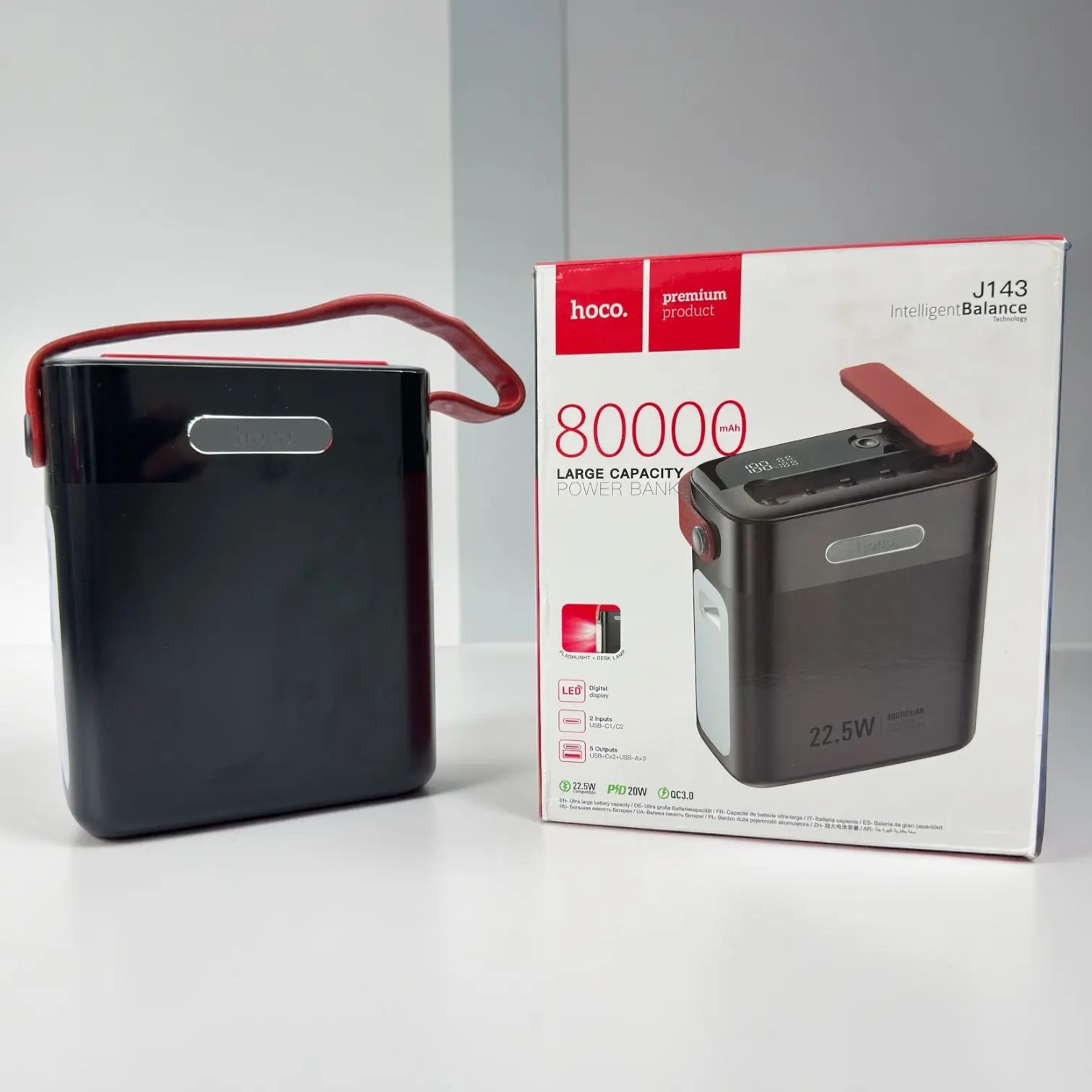 Мощный повербанк Hoco J143 на 80000 mAh🙀