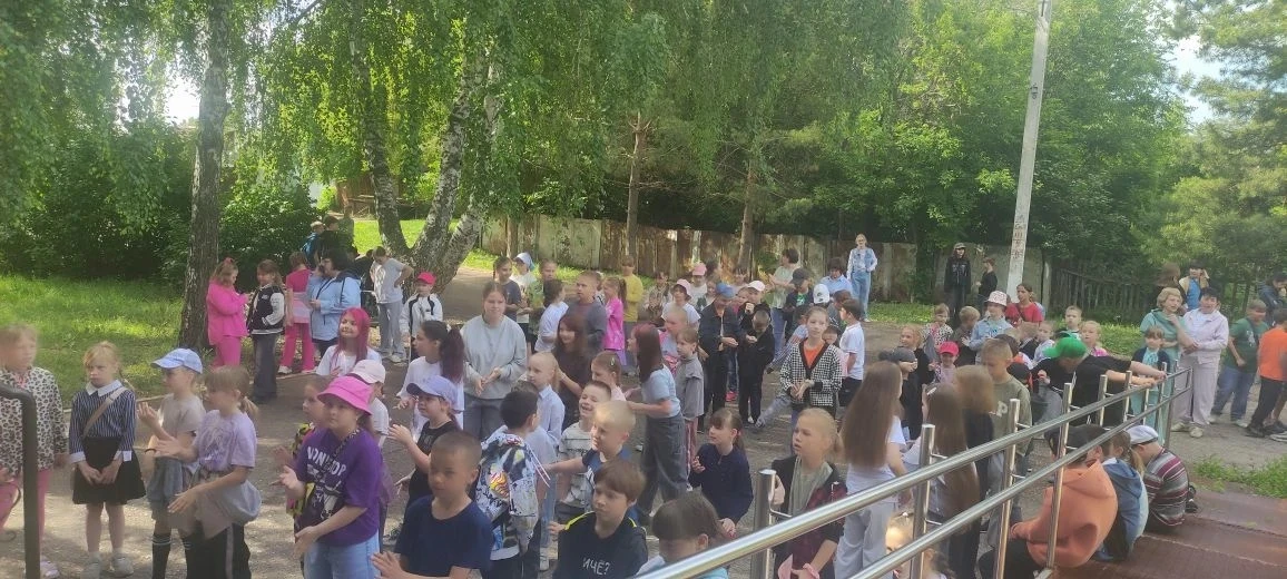 1июня распахнул свои двери лагерь дневного пребывания " Парус" при ГБОУ СОШ "ОЦ" с. Тим...