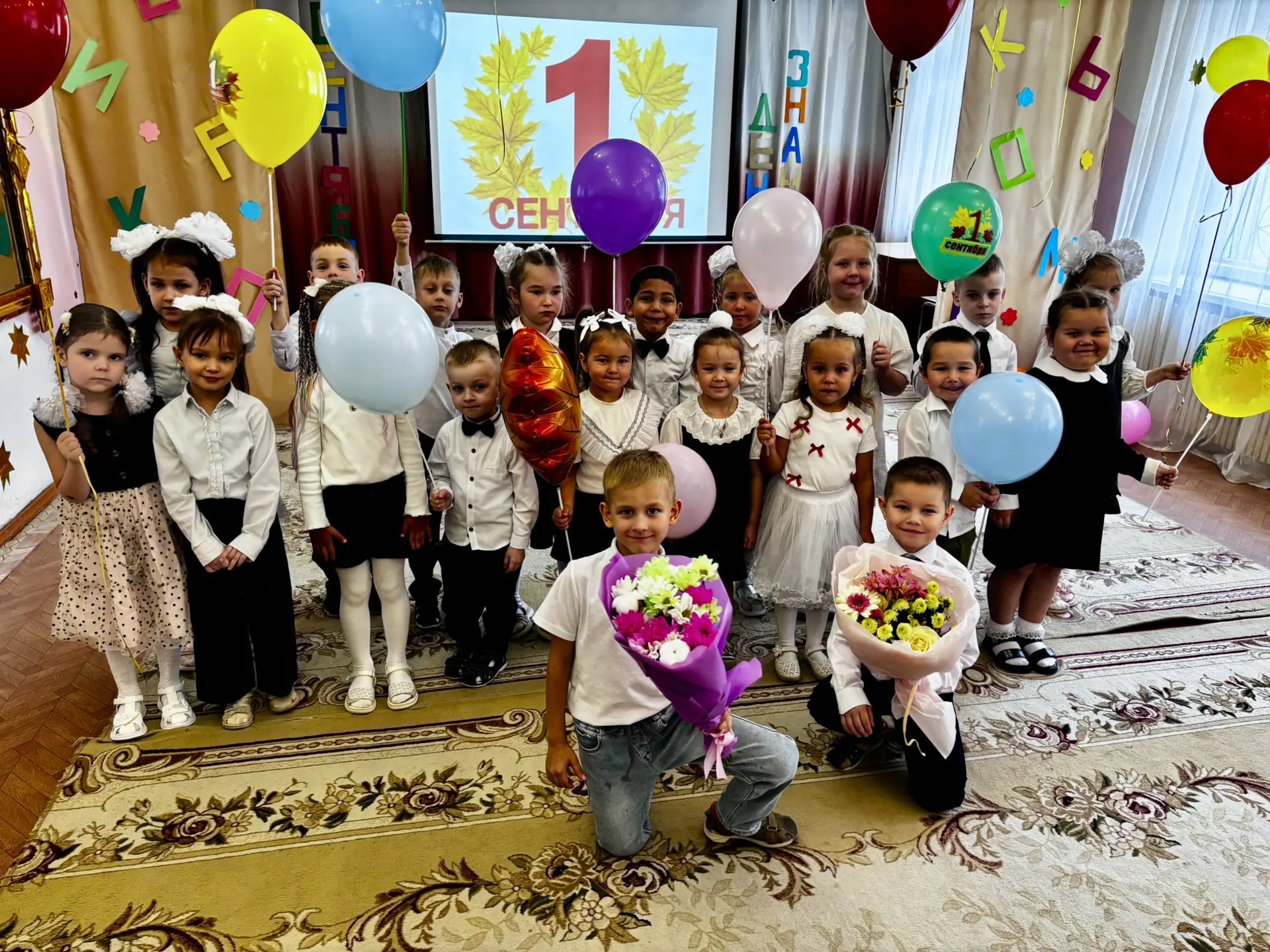 День знаний у нас в детском саду прошел весело, познавательно и ярко!
