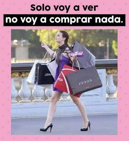 📌 Мем на сегодня с пометкой “Шопоголики” 😀🛍️