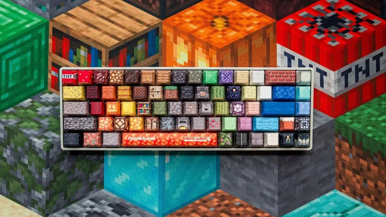 🍎 Клавиатуры в стиле Minecraft!
