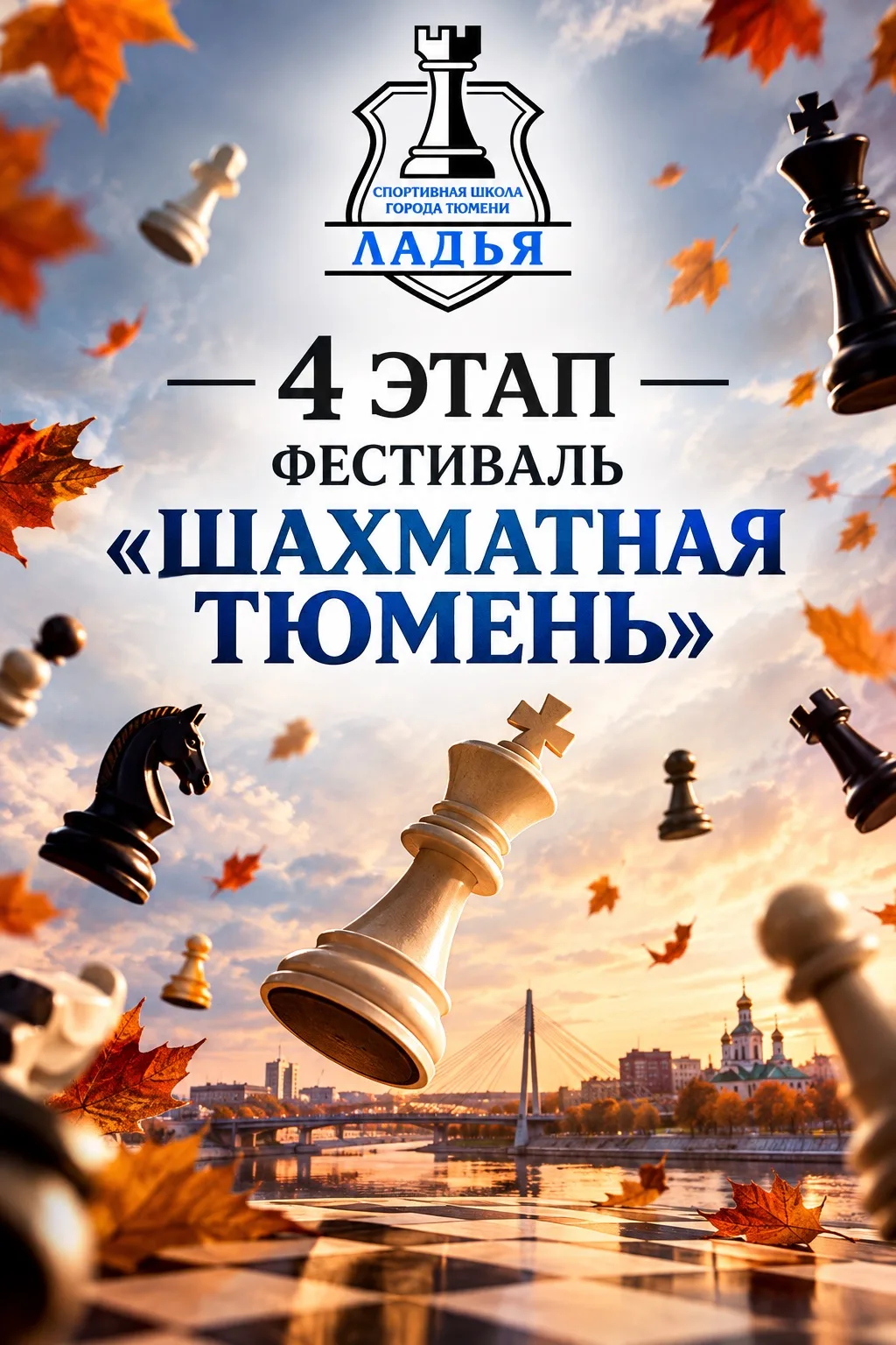 ♟️ 4 этап фестиваля «Шахматная Тюмень - 2026»!
