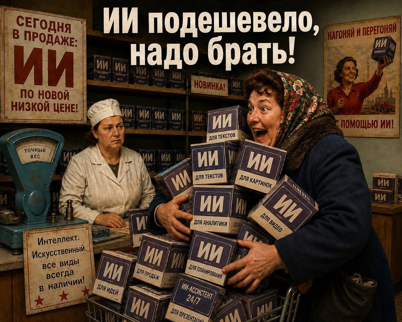 ИИ ПОДЕШЕВЕЛО — надо брать!