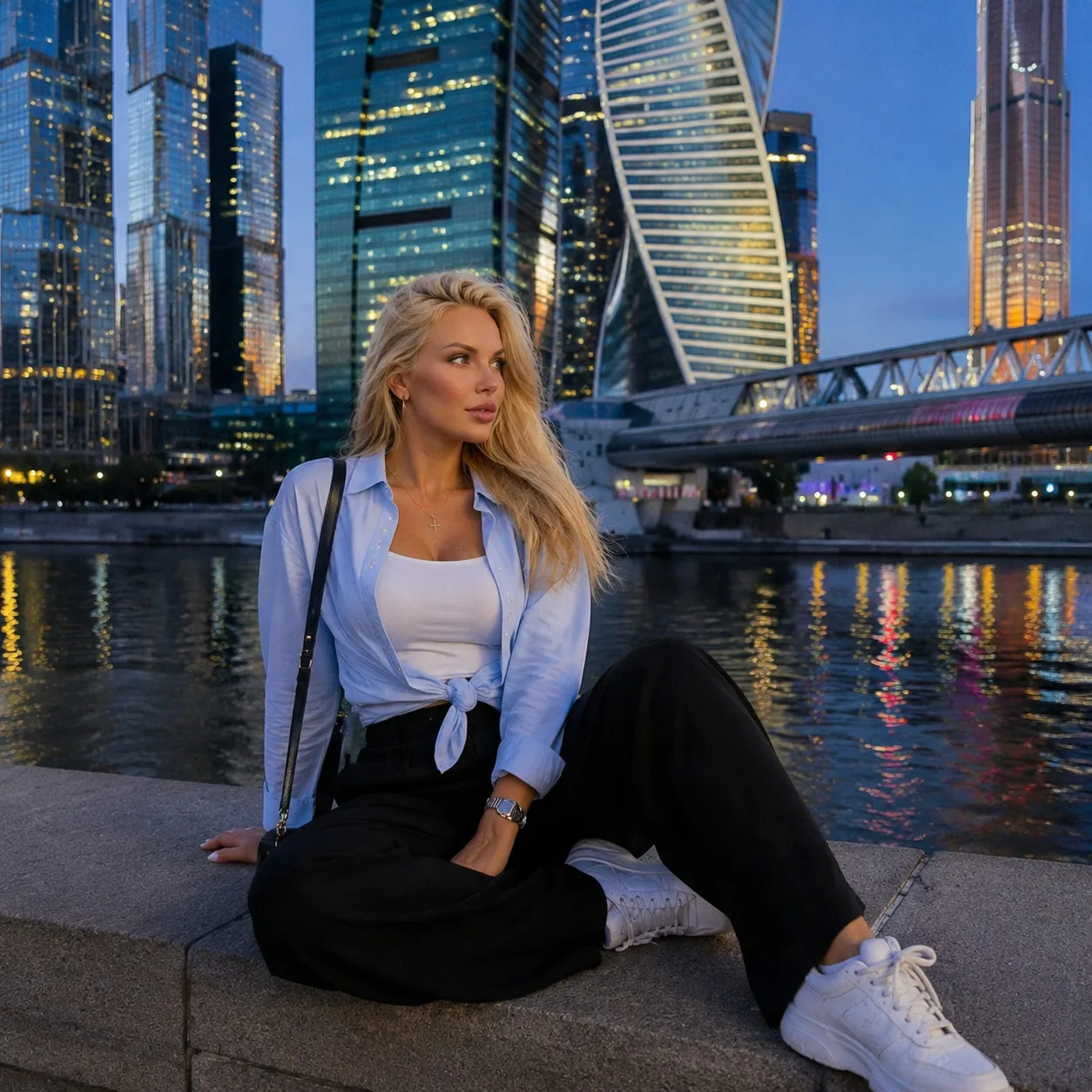 🏙️ Городской закат