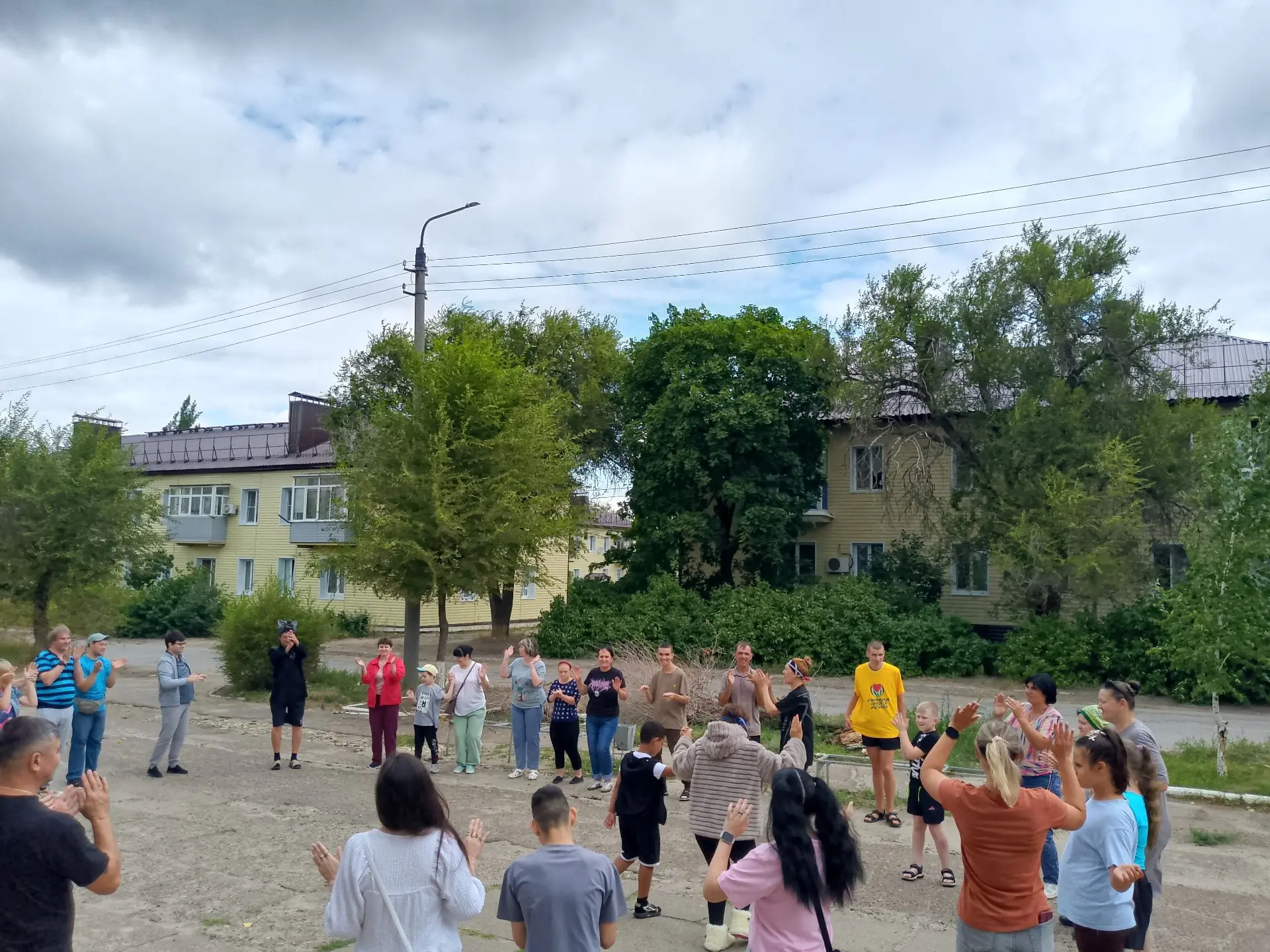 Итоговое событие Месяца — Областной флешмоб «Хоровод дружбы».