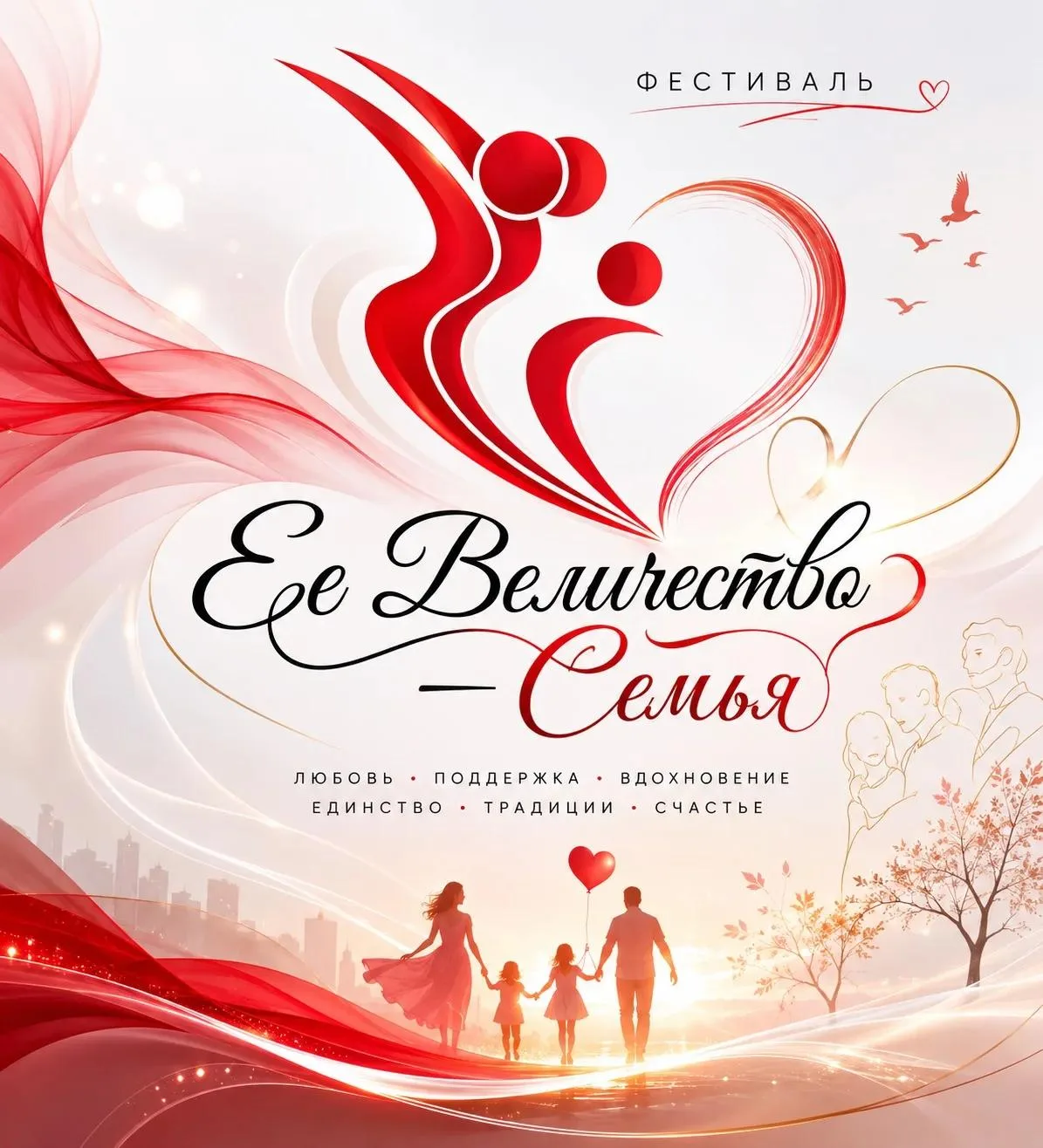 👨‍👩‍👦 Кировские семьи приглашают на фестиваль «Ее Величество — Семья». Заявки приним...