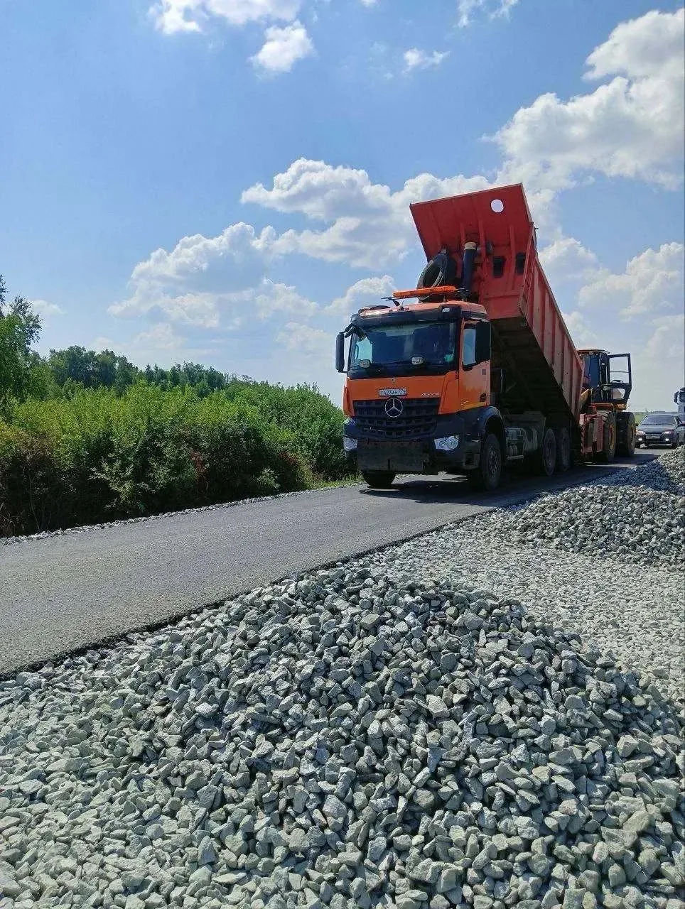 🛣️ На юге Челябинской области продолжаются работы на региональных дорогах