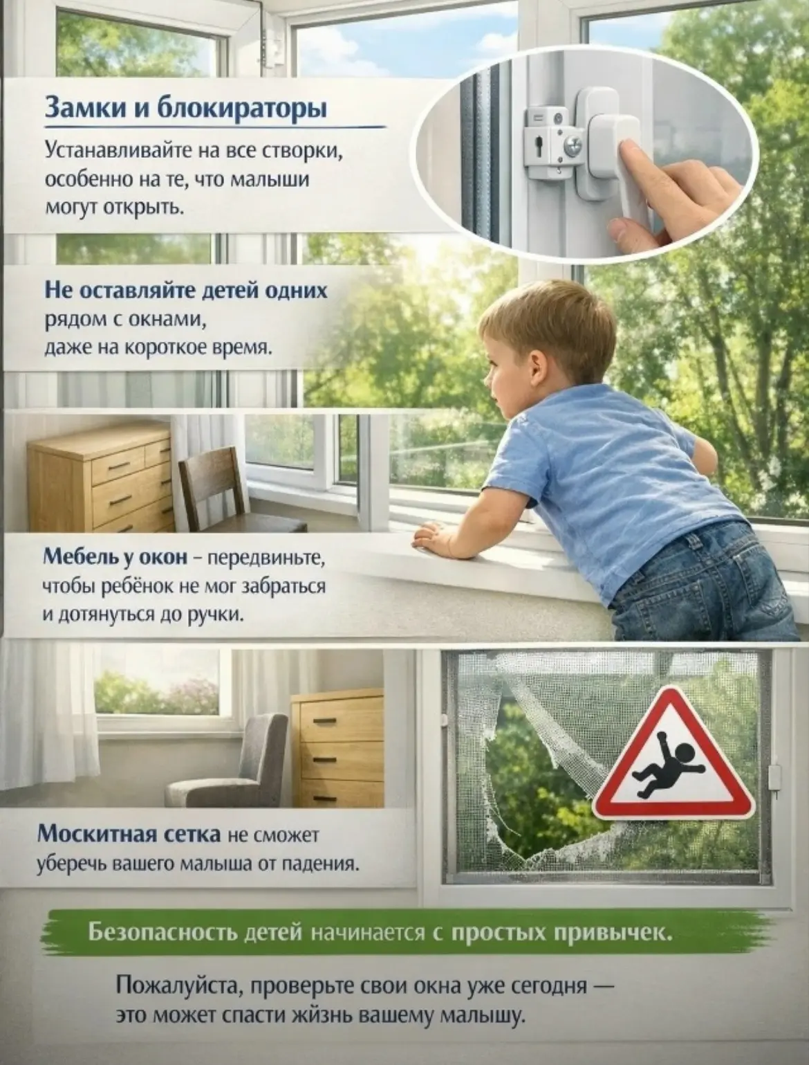 🏡 Безопасность детей в быту🍀