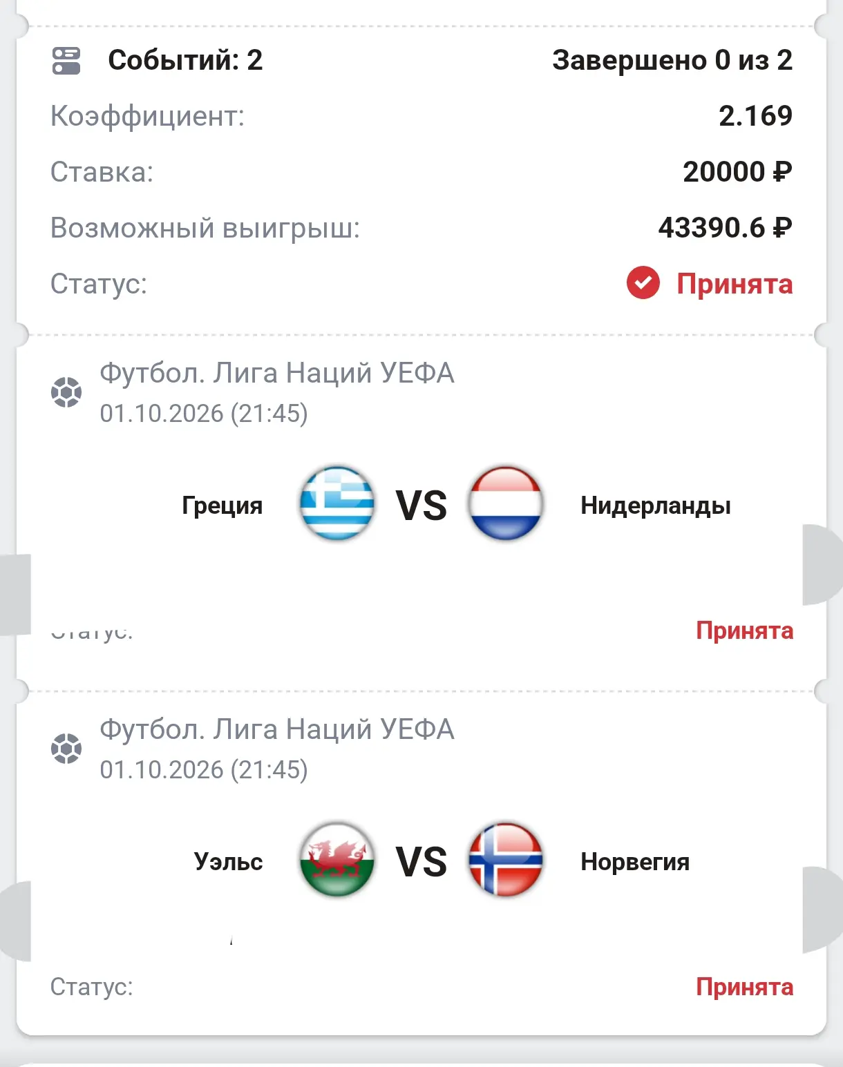 ⚽VIP  ПРОГНОЗЫ НА СЕГОДНЯ