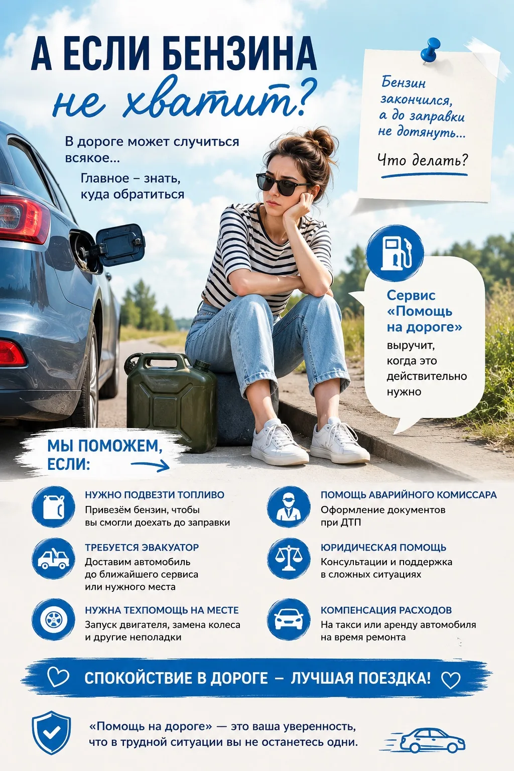 ⛽️ А ЕСЛИ БЕНЗИНА НЕ ХВАТИТ?