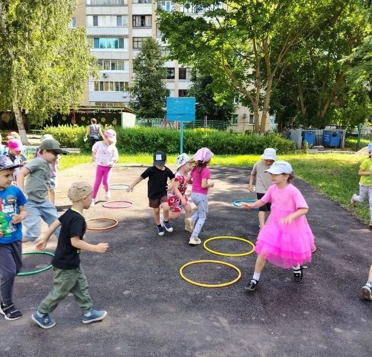 В детском саду прошёл День подвижных игр. Подвижные игры повышают двигательную активность дошкольник