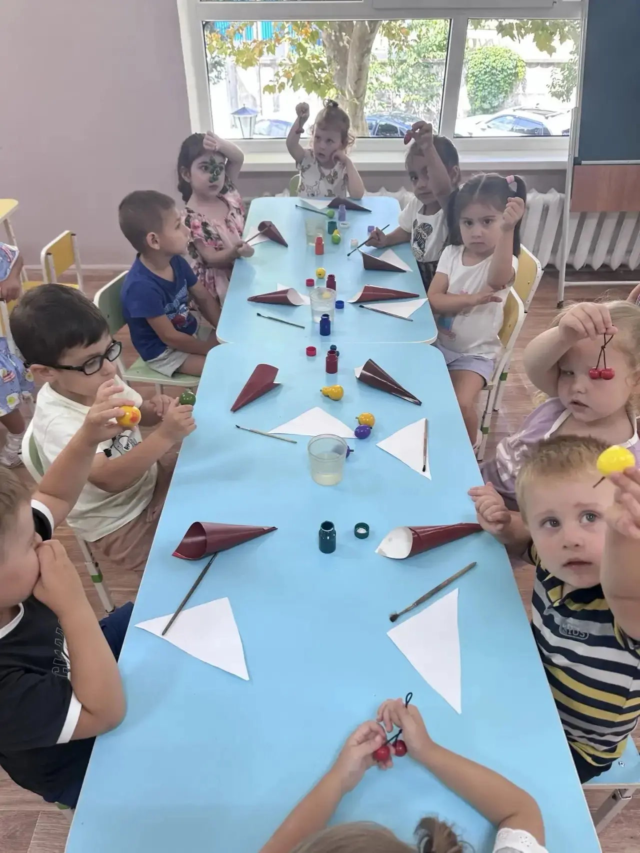Сегодня на улице жара, а так хочется мороженого🍦🍦🍦🍦🍦 и свое желание ребята решили воплотить в т