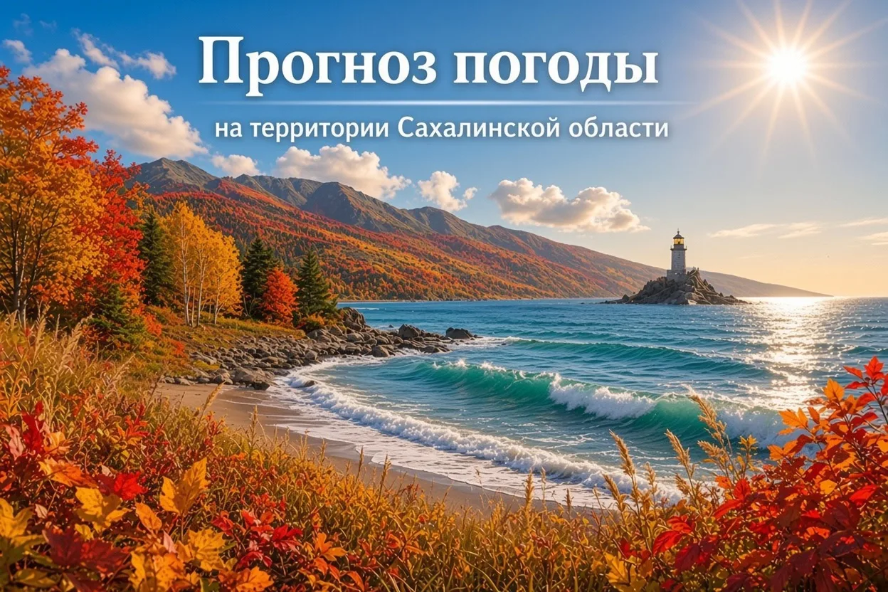 🌏Прогноз погоды по территории Сахалинской области