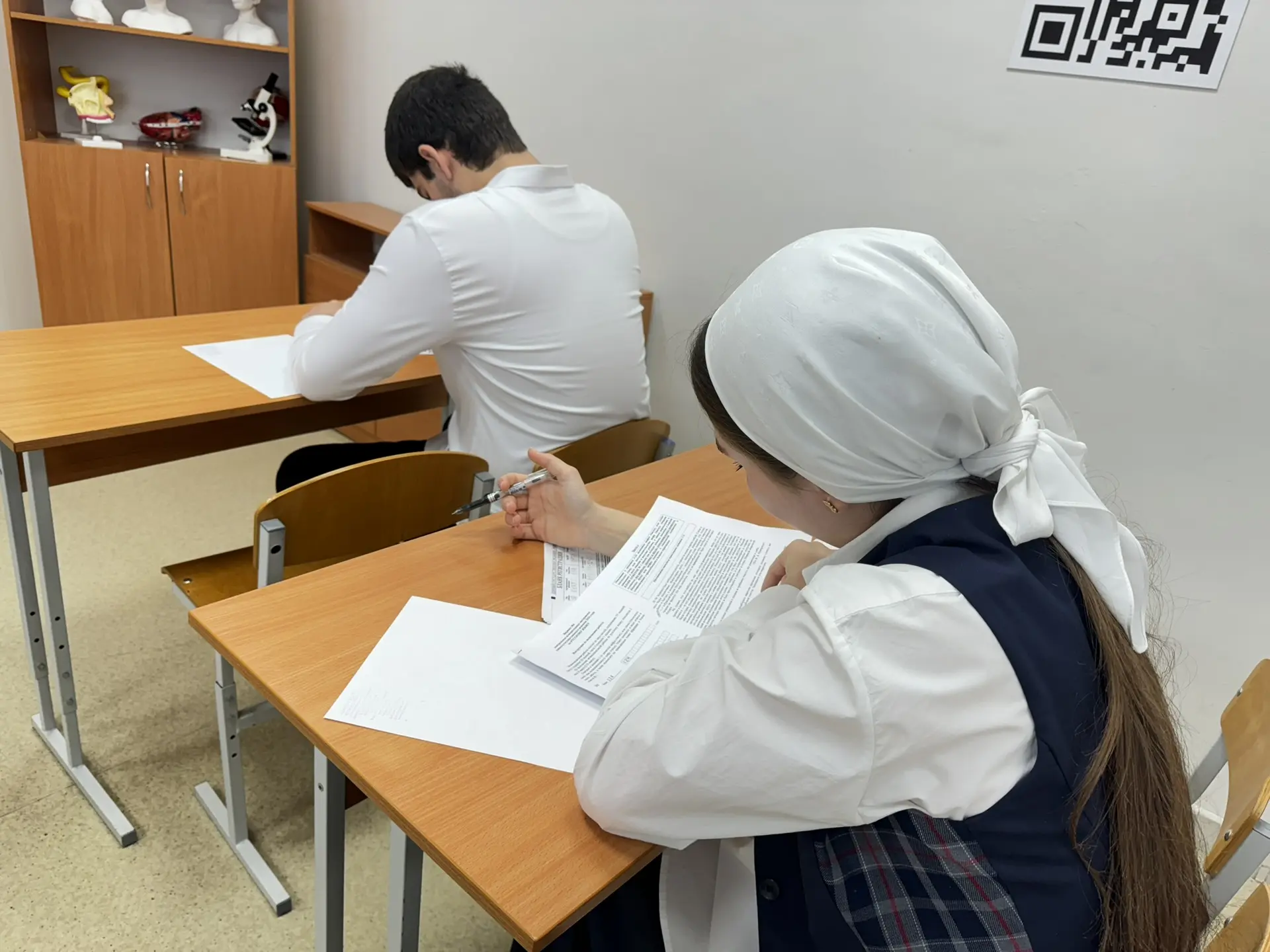 В субботу в гимназии прошла важная репетиция перед главным экзаменационным марафоном — пробный ЕГЭ п