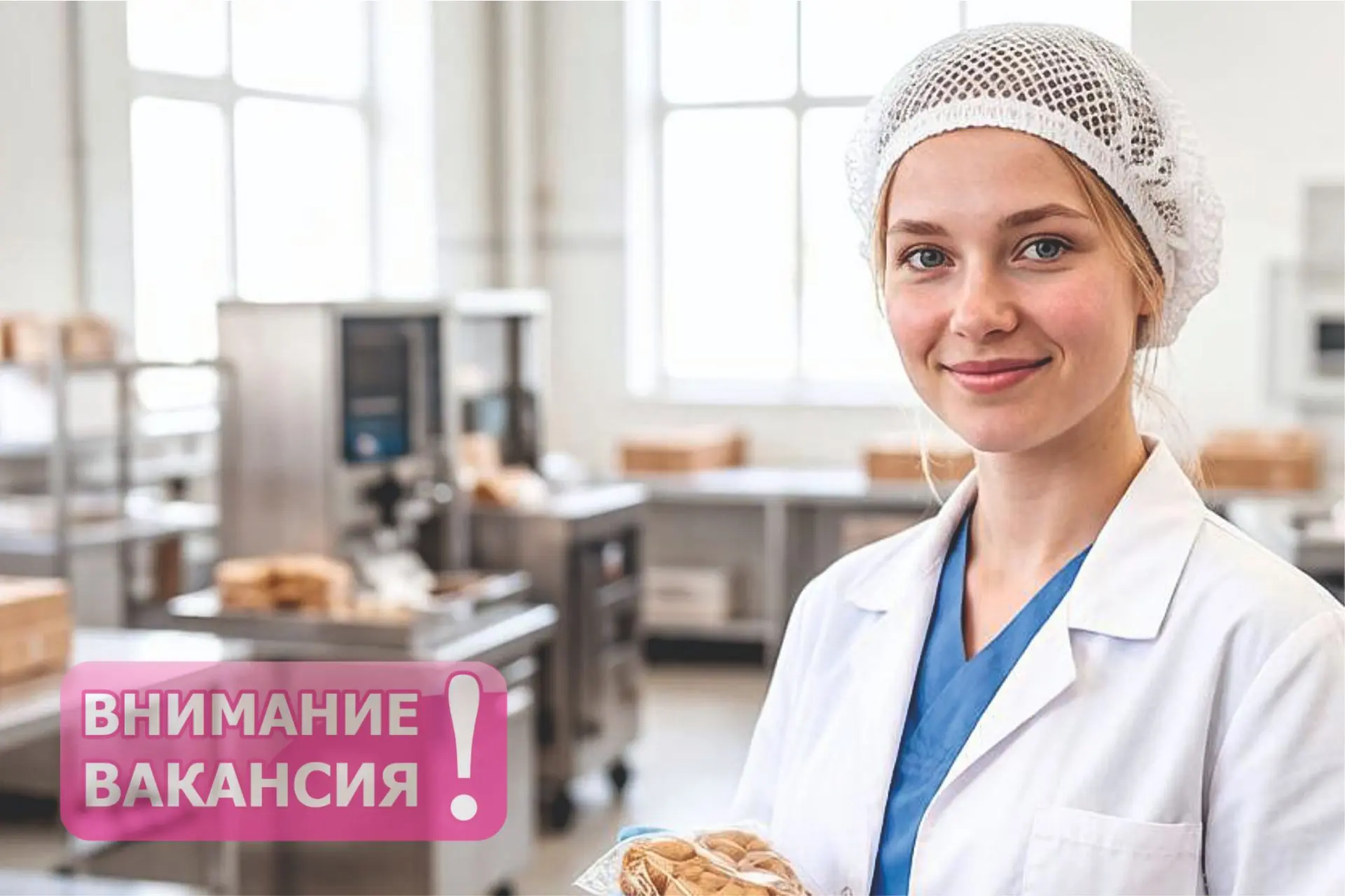 На пищевое производство СРОЧНО требуются:
