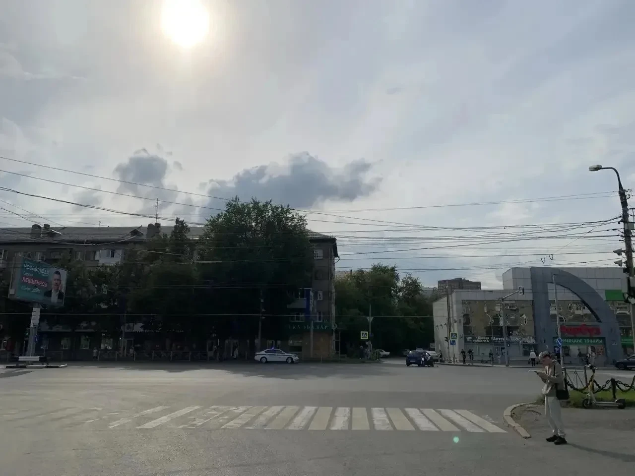 В Новосибирске пассажир мотоцикла сбежал после ДТП с автомобилем