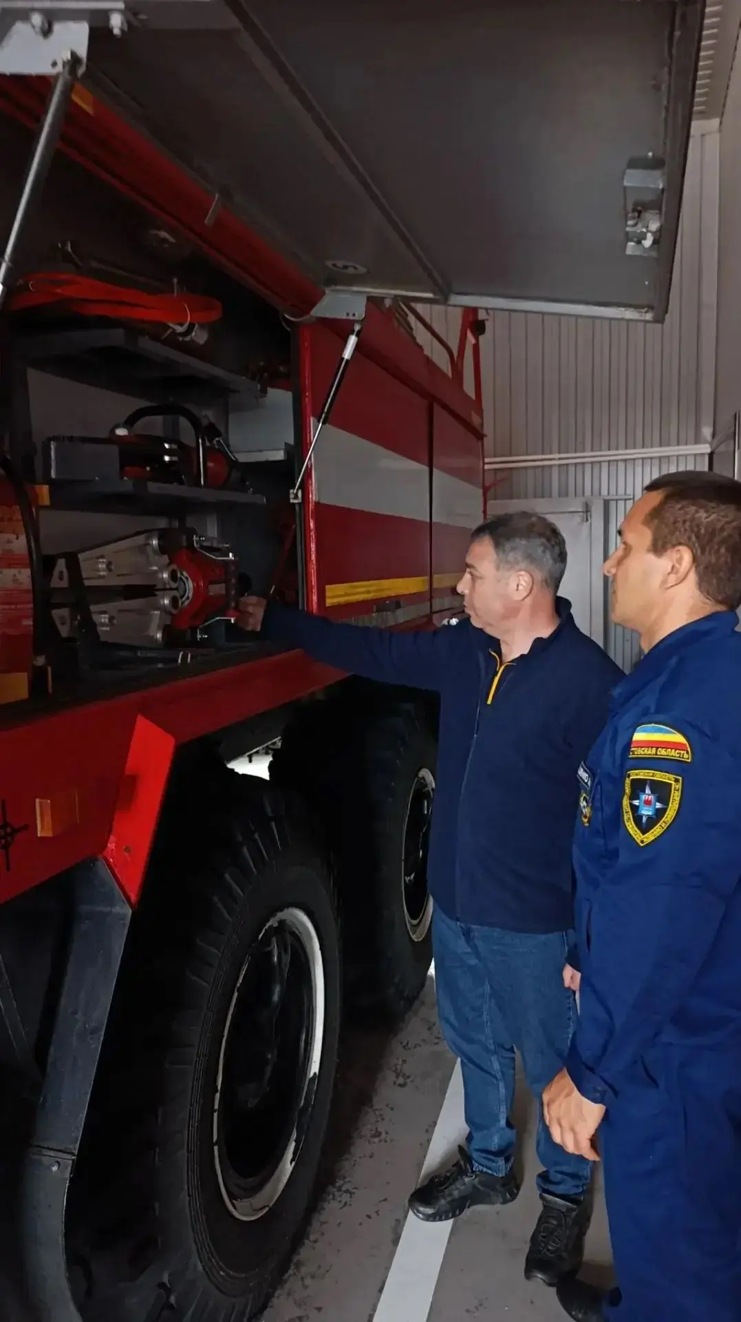 🚒Специалисты департамента 24 сентября провели выездной мониторинг в городе Азове и Азо...