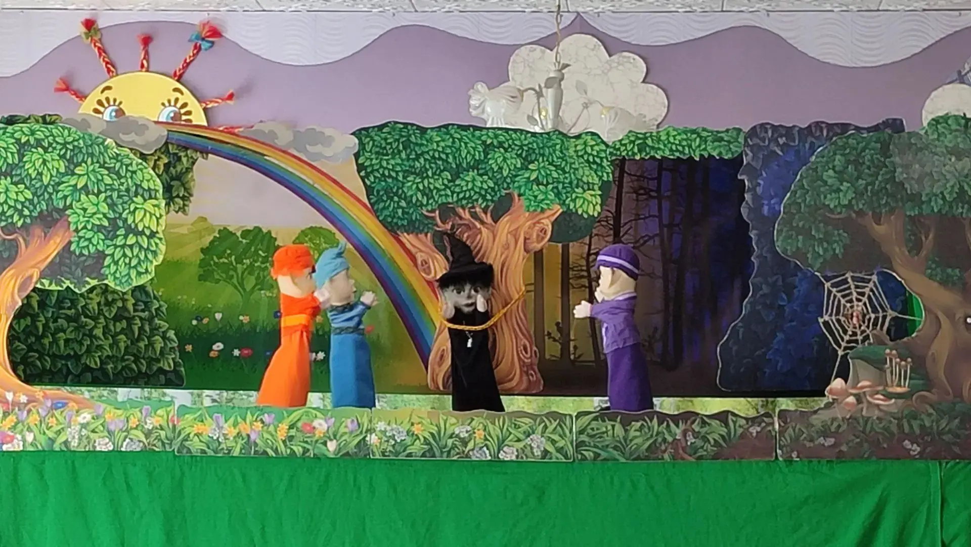 🎨 "Краски природы": кукольный спектакль для детей