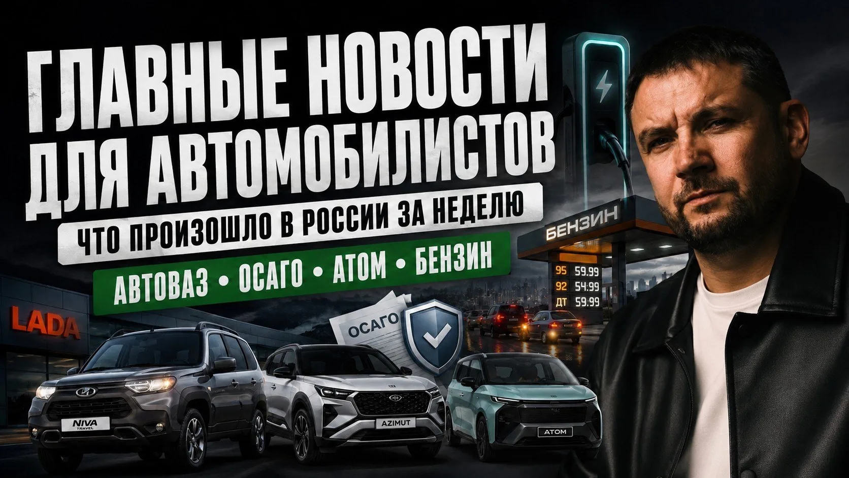 📹Главные новости для автомобилистов. Выпуск 3!

Разберемся, что произошло в России за прошедшую нед