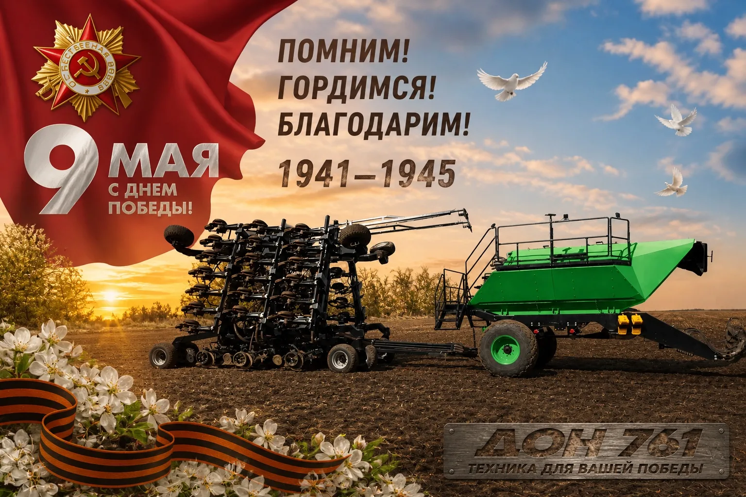 9 Мая — день памяти, силы и великой благодарности.

Команда НАИР поздравляет с Днём Победы!
Мы помни