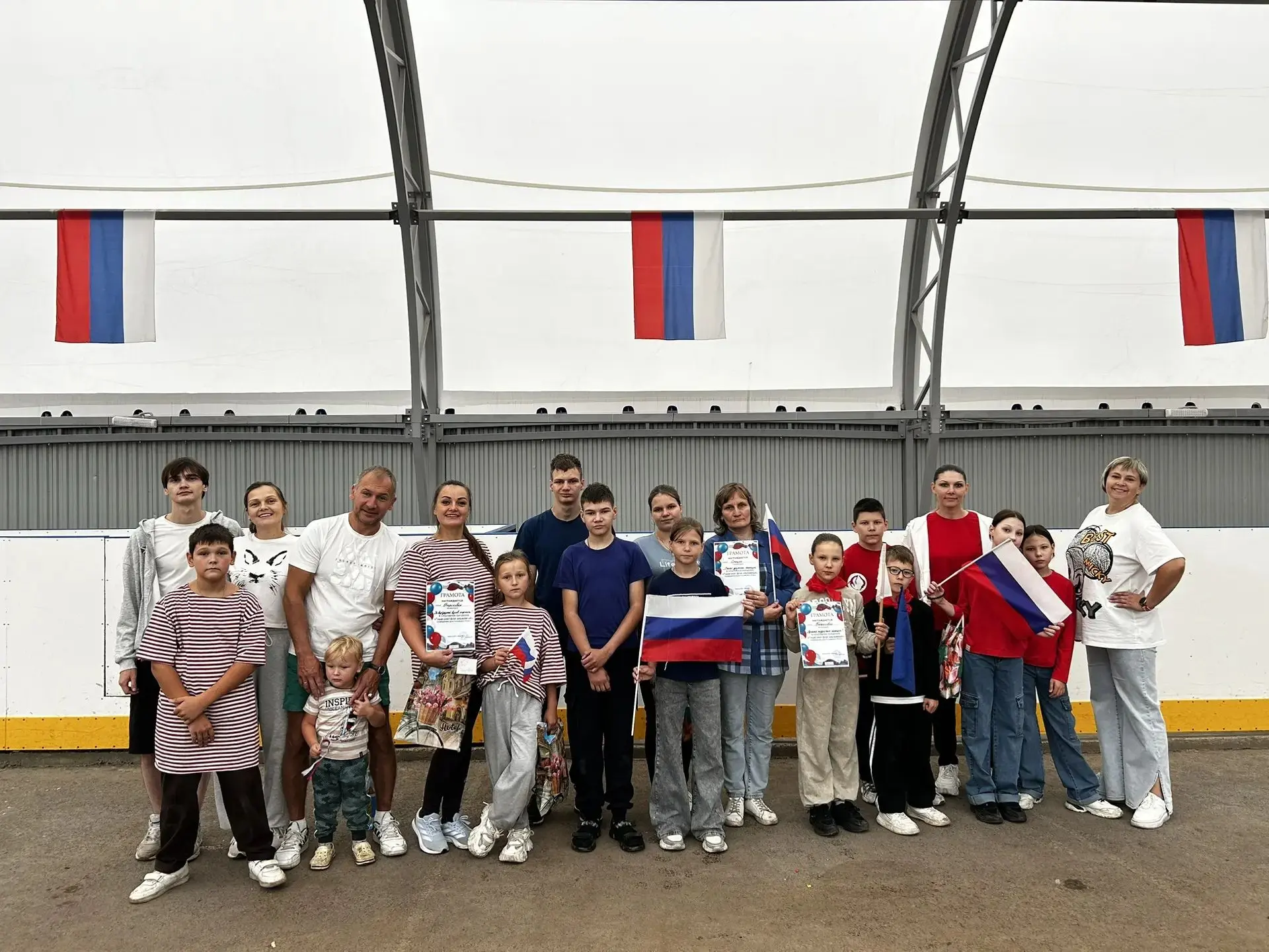 День флага прошел на спортивной волне!