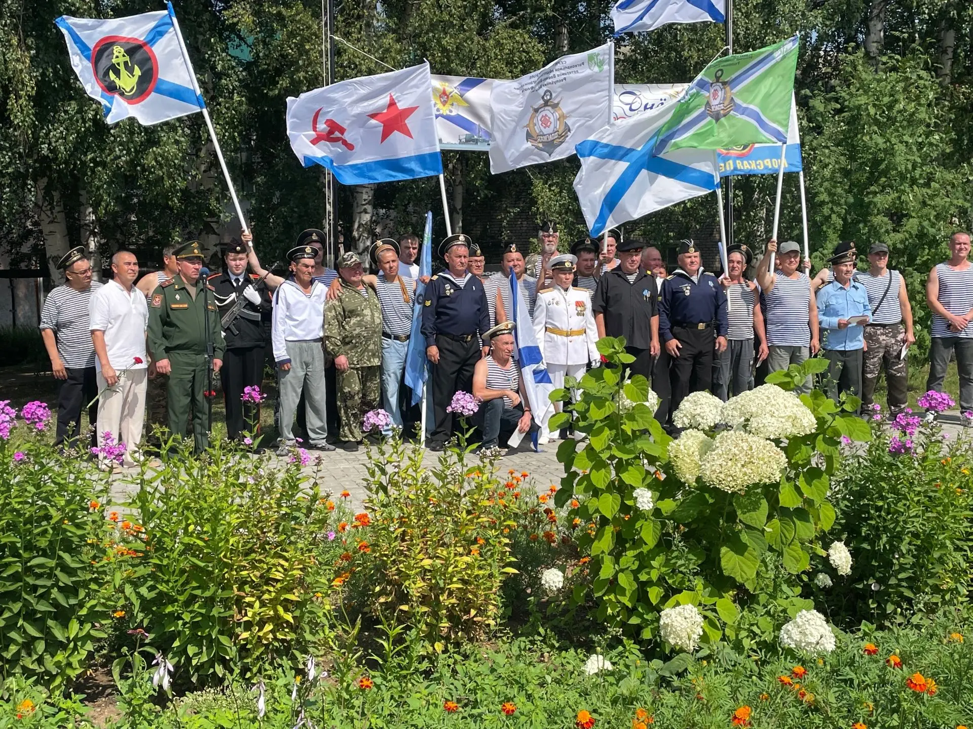 В Сернурском муниципальном округе состоялся митинг, посвященный Дню Военно-Морского Флота

26 июля, 