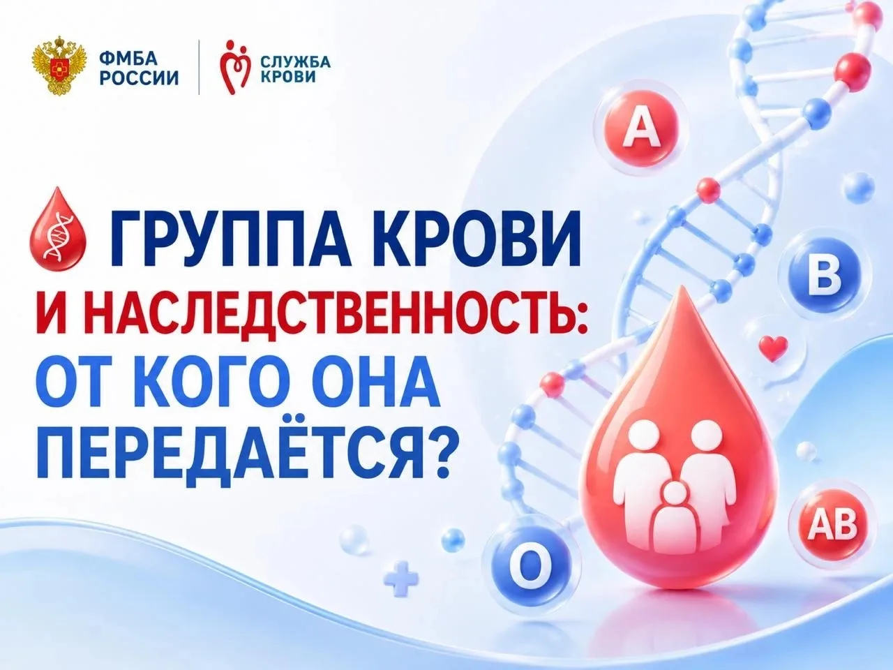 🧬 Группа крови и наследственность: от кого она передаётся?