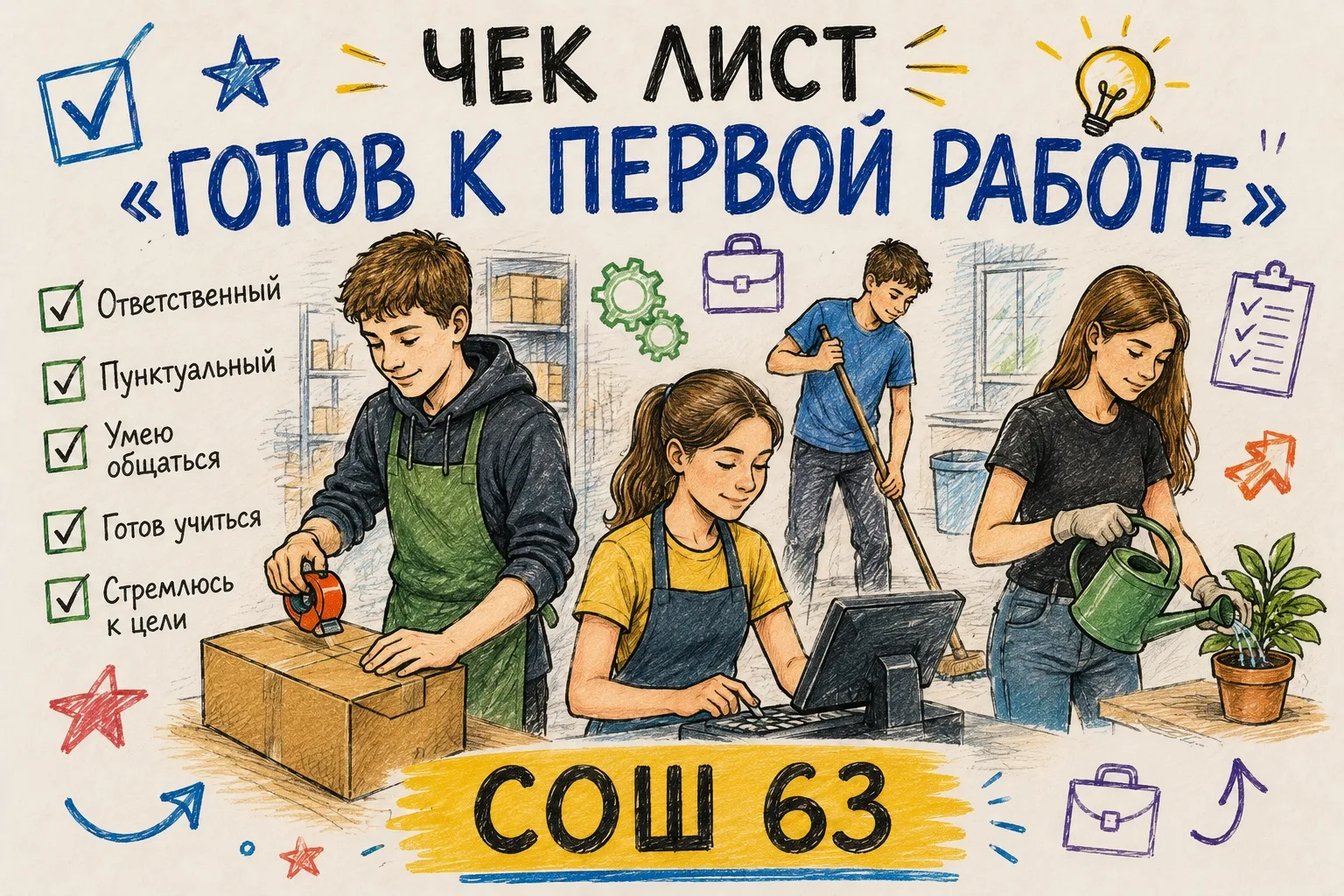 Хочешь подработать летом, но не знаешь, с чего начать? 🤔
Вместе с психологом школы Екатериной Михай