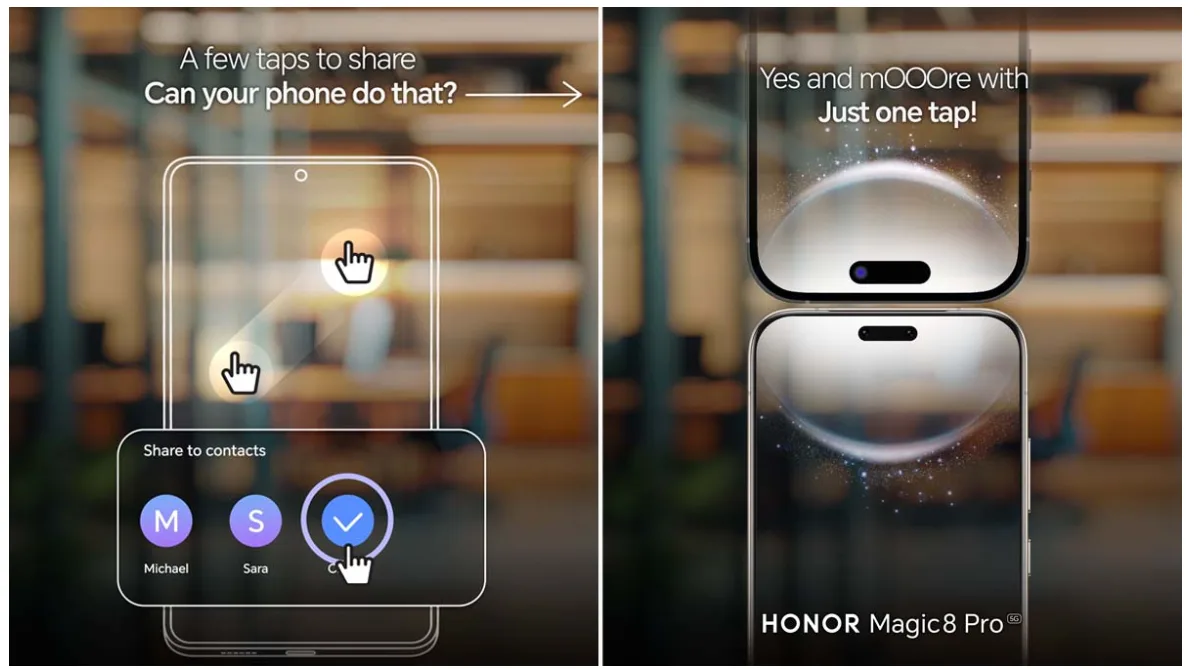 Компания Honor утверждает, что функция обмена файлами с iPhone у неё лучше, чем у смарт...