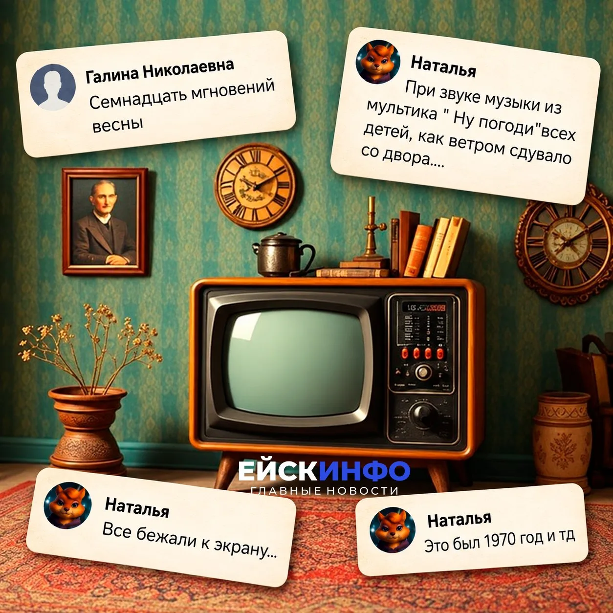 📺 Вчера мы вспоминали, ради чего спешили к телевизору.