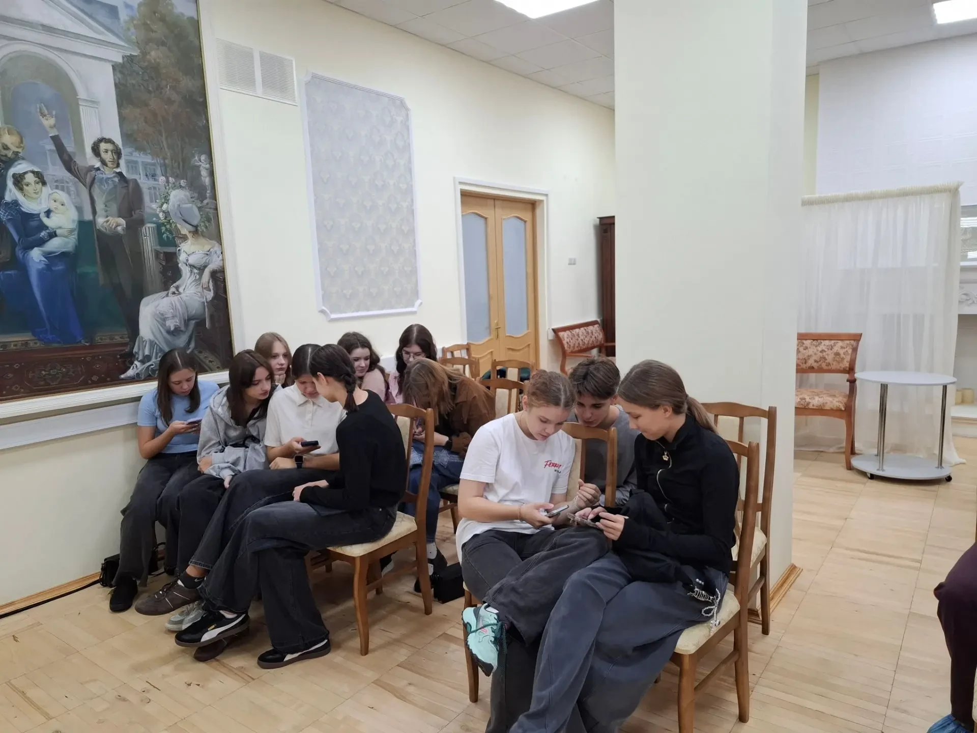 📚 Урок литературы в библиотеке