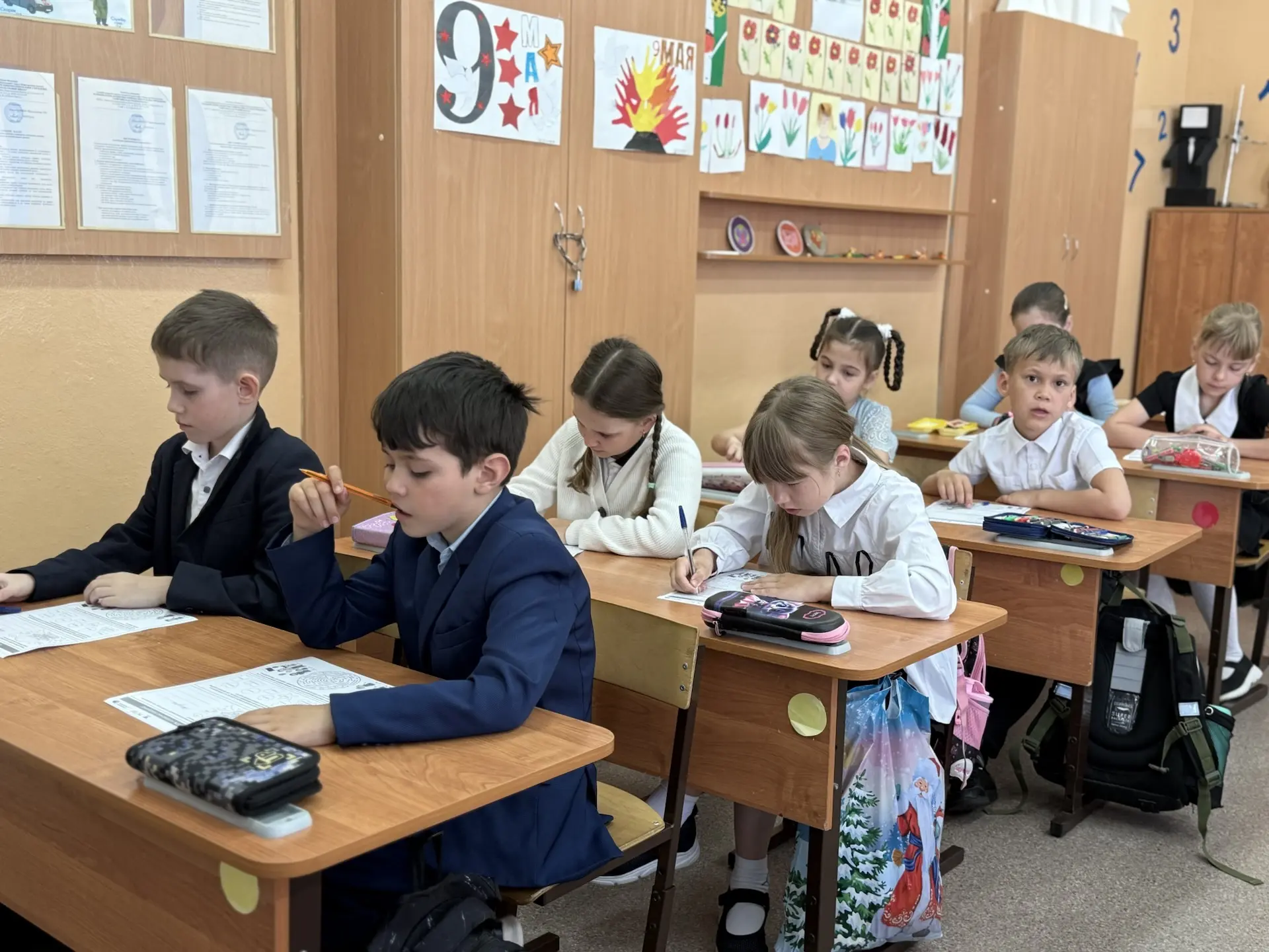 Сегодня в рамках цикла внеурочных занятий «Разговоры о важном» прошло занятие на тему «Ценности, кот